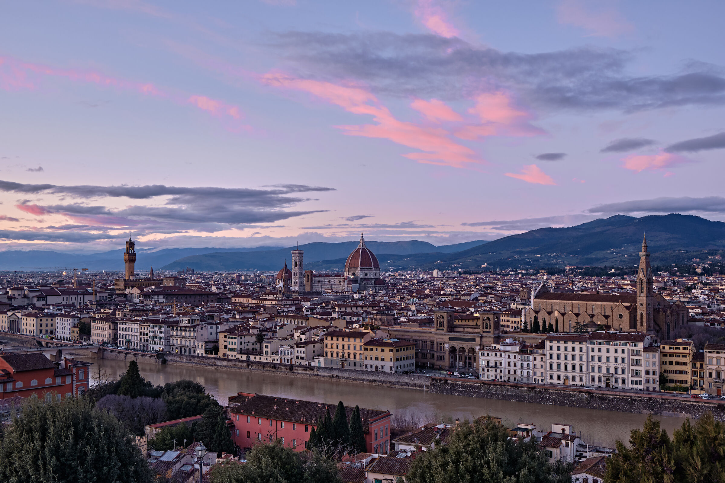 Florence - The city seen from Piazzale Michelangiolo
