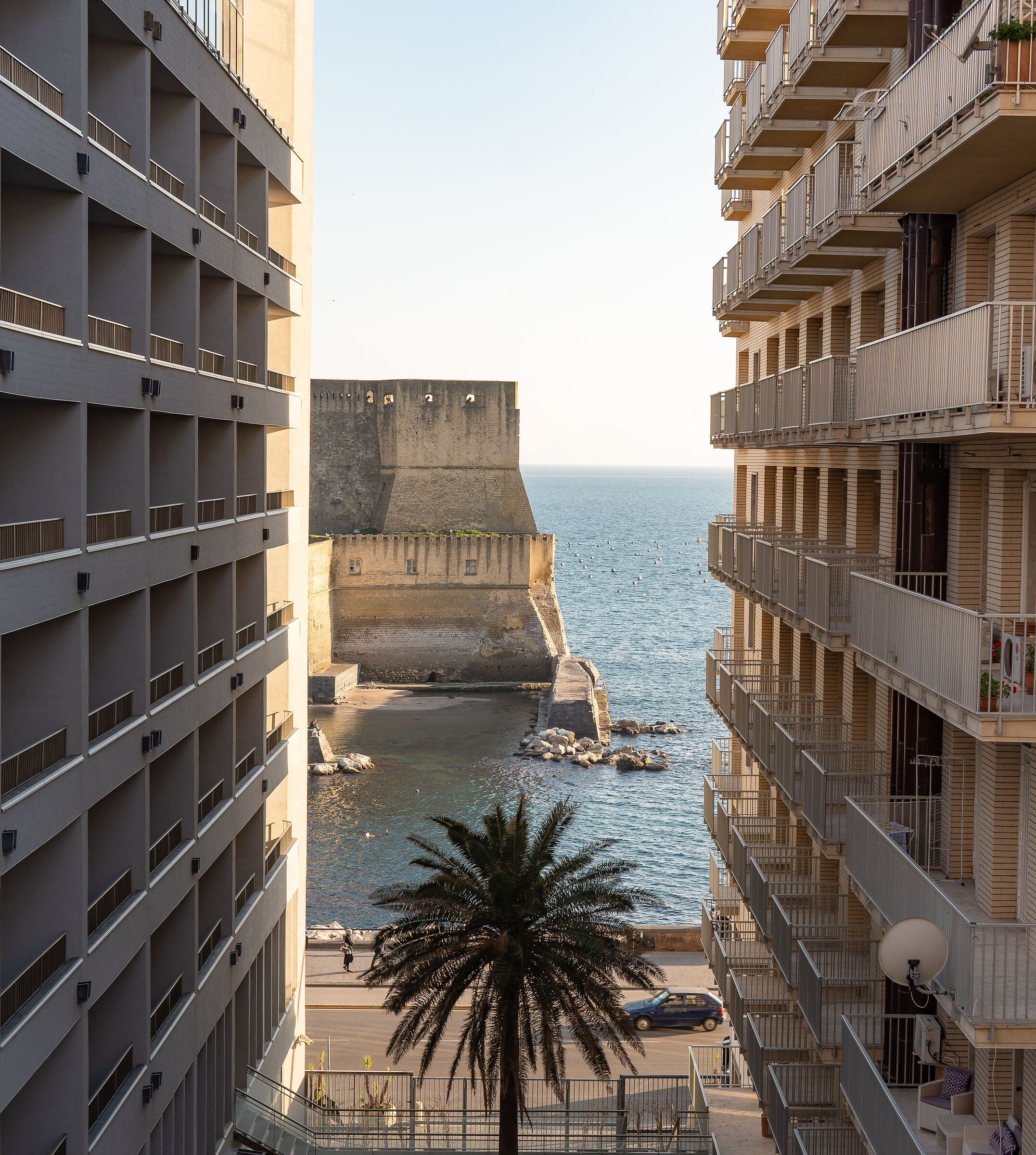 Views of Castel dell'Ovo