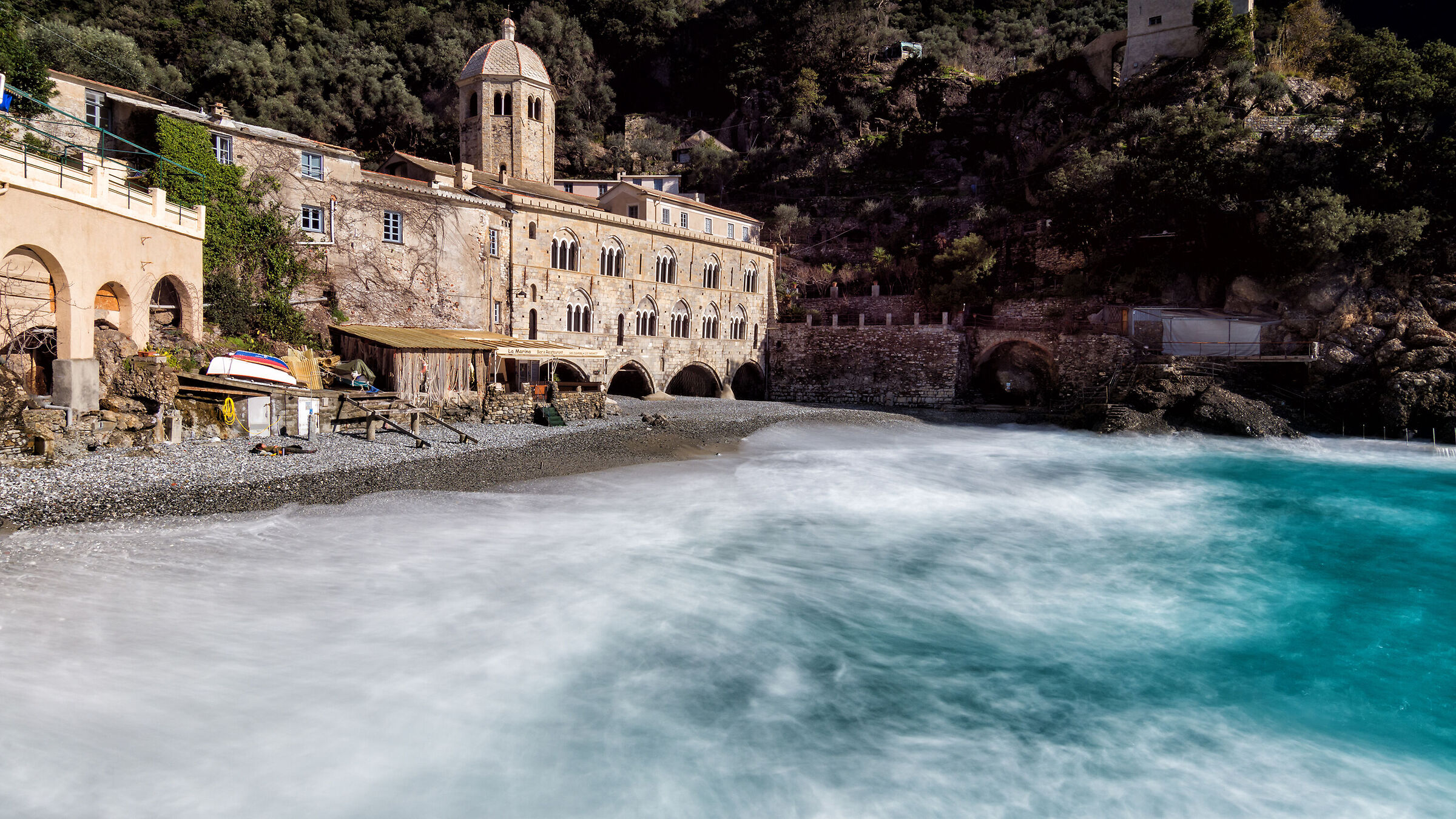 Tempi lunghi a San Fruttuoso