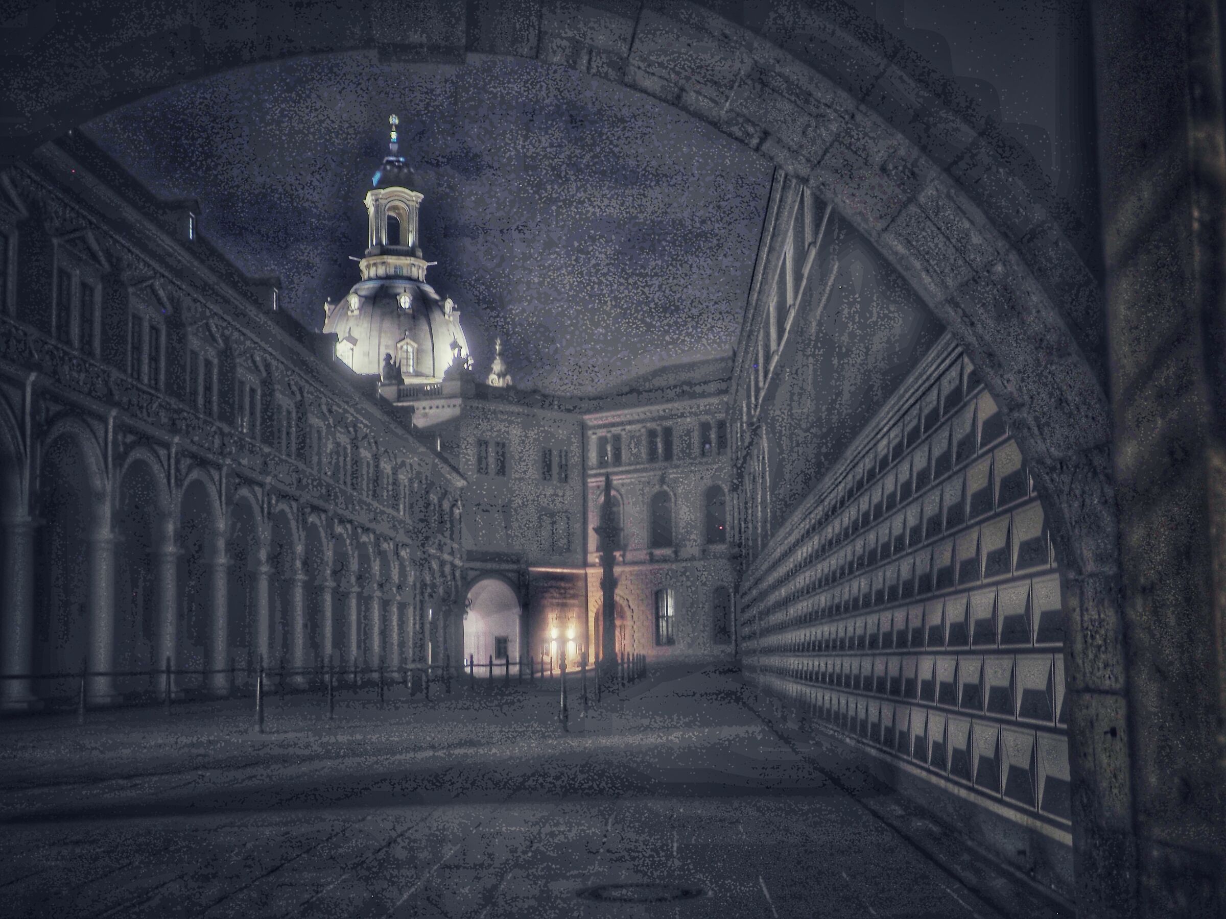 Stablehof - Dresden by night