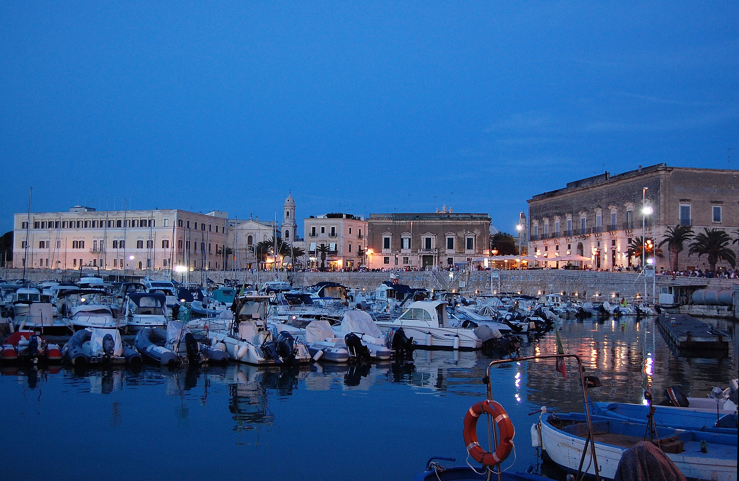 Trani's Blue Hour