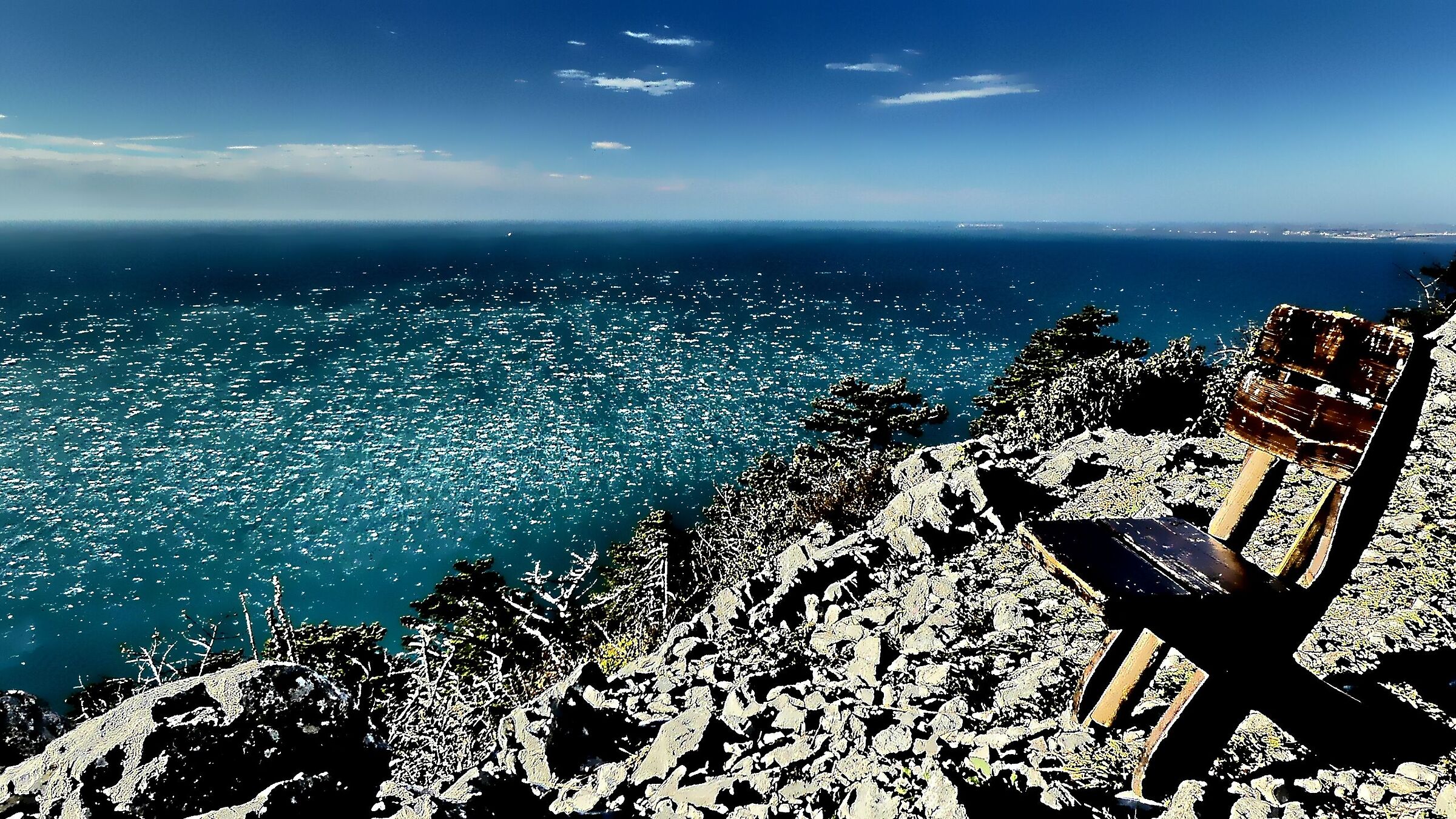 Dove finisce il Carso inizia il mare