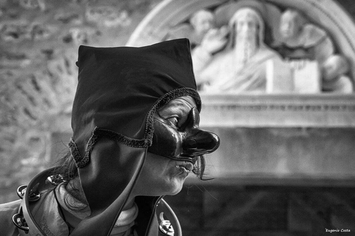 "Theatrical Mask" BN