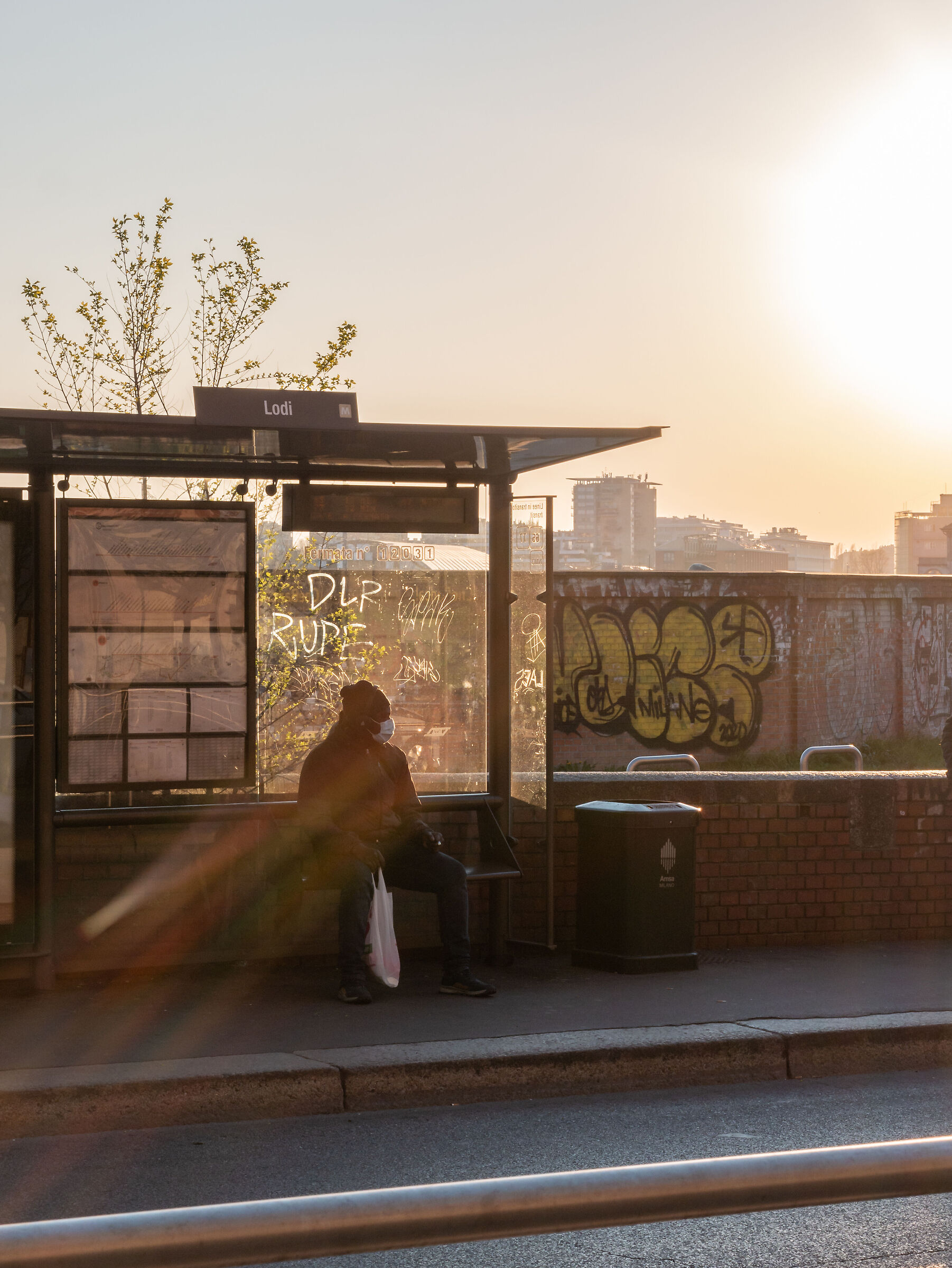 At the stop - Corso Lodi - Milan