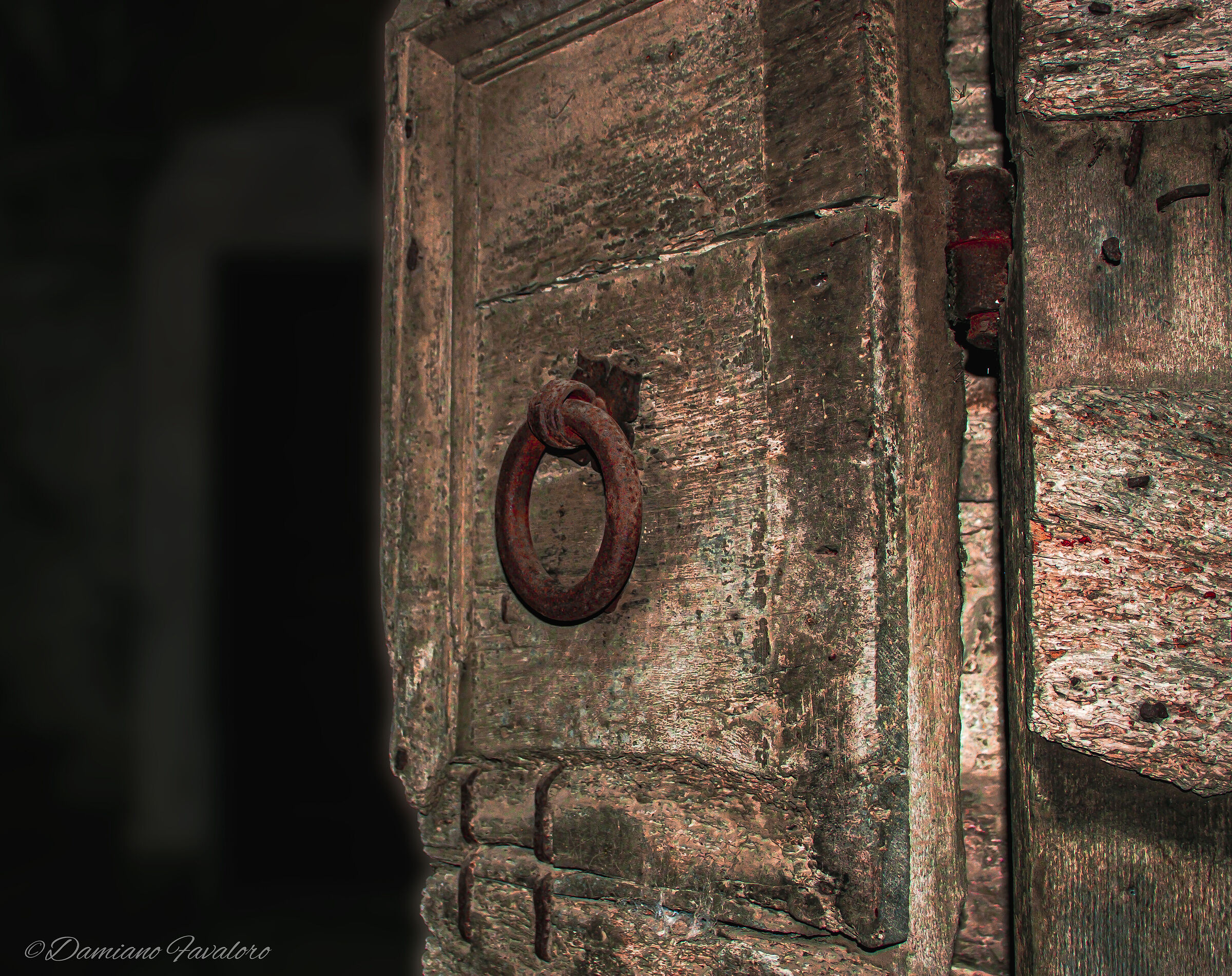 Old Door in Montebuono