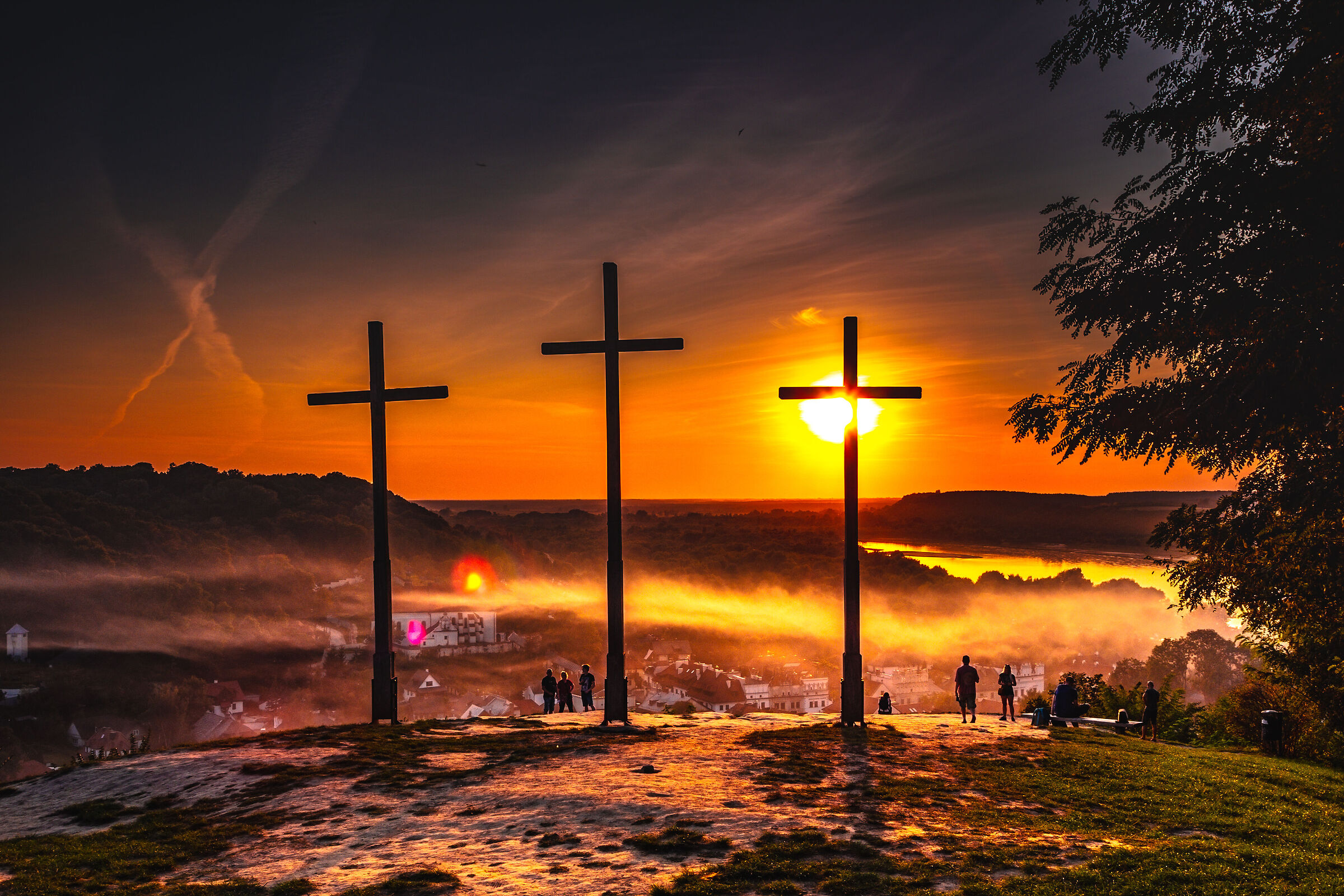 The Hill of Three Crosses - Kazimierz Dolny