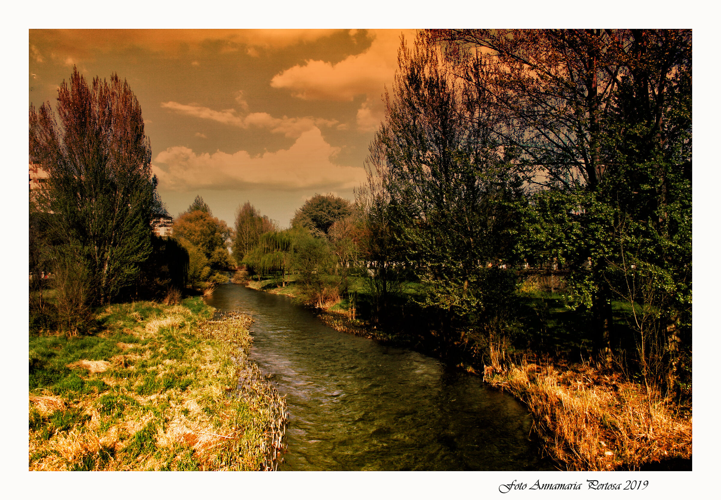 In the evening by the Arlazòn
