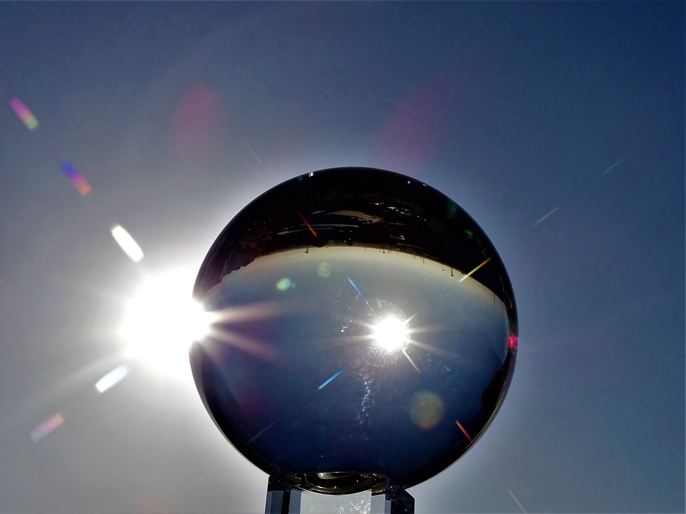 the sun inside a sphere...