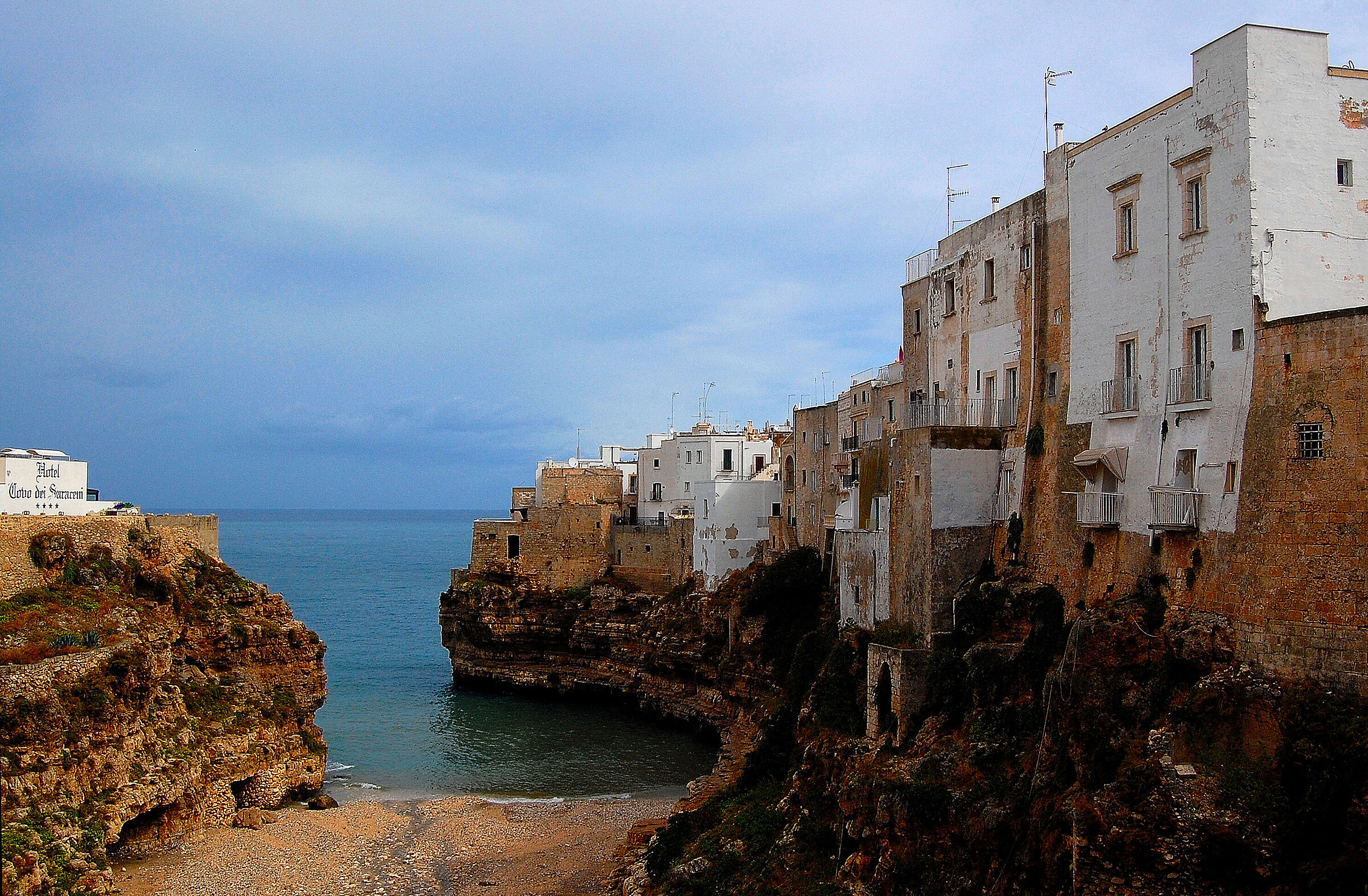 Last sun in Polignano