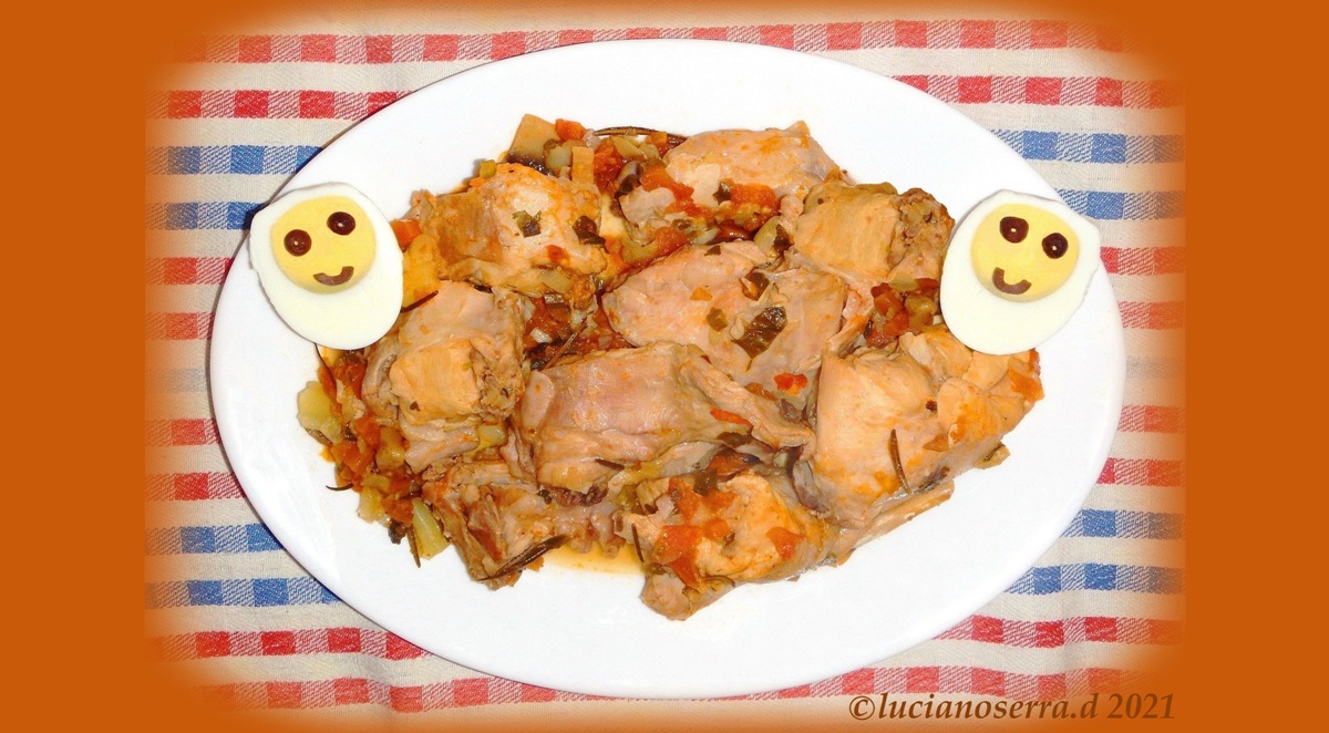 Stewed rabbit
