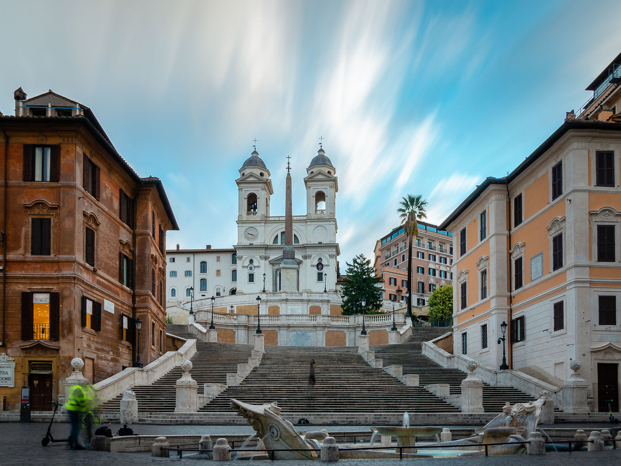 Trinity of the Mountains and Spanish Steps