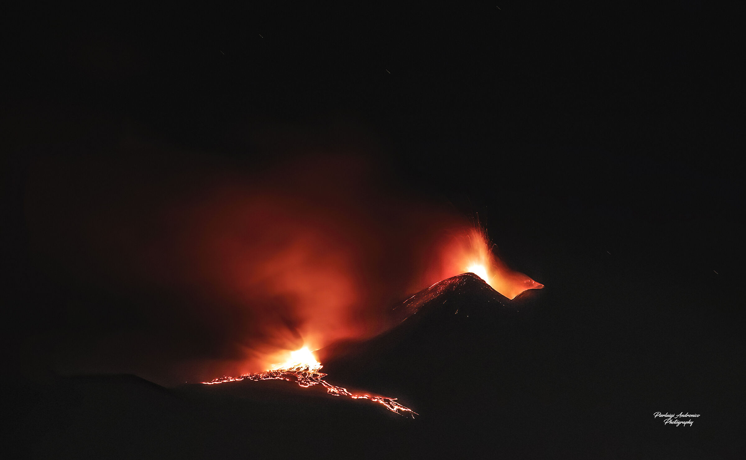 Eruzione Etna 31 Marzo 2021