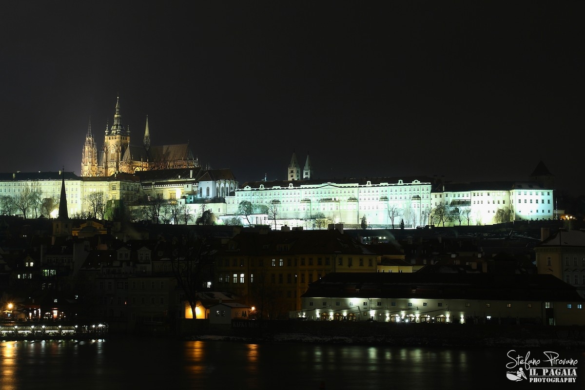 Prague by night