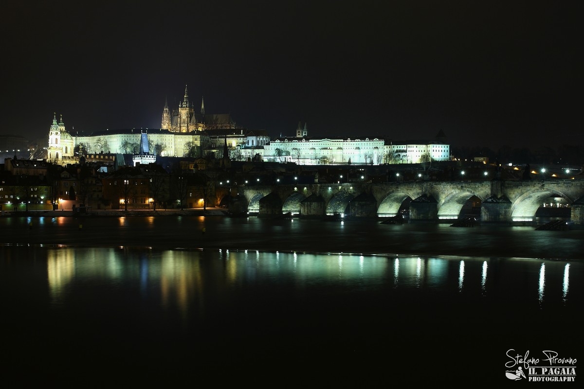 Prague by night