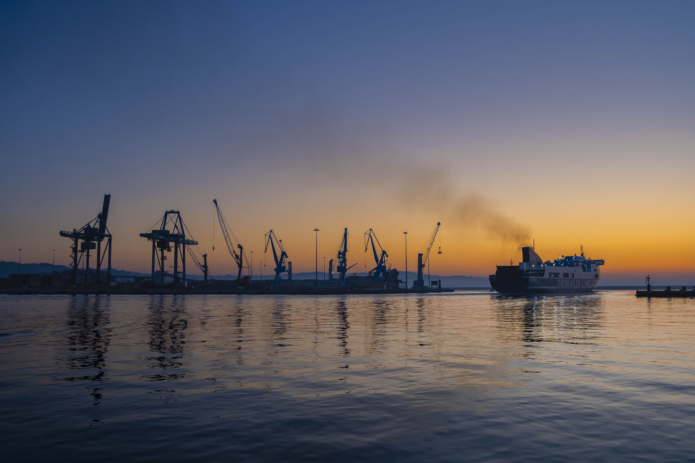 Partenza al Tramonto