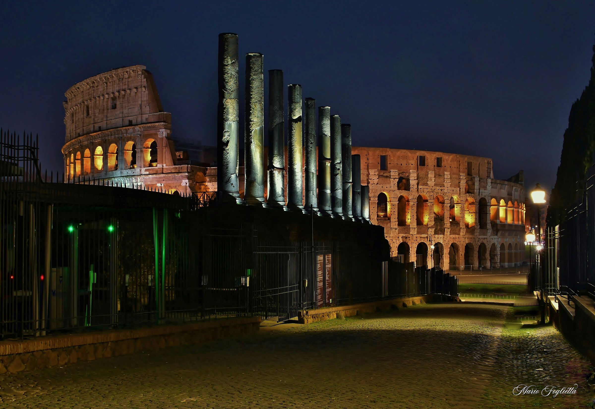 Sacred Way and Colosseum