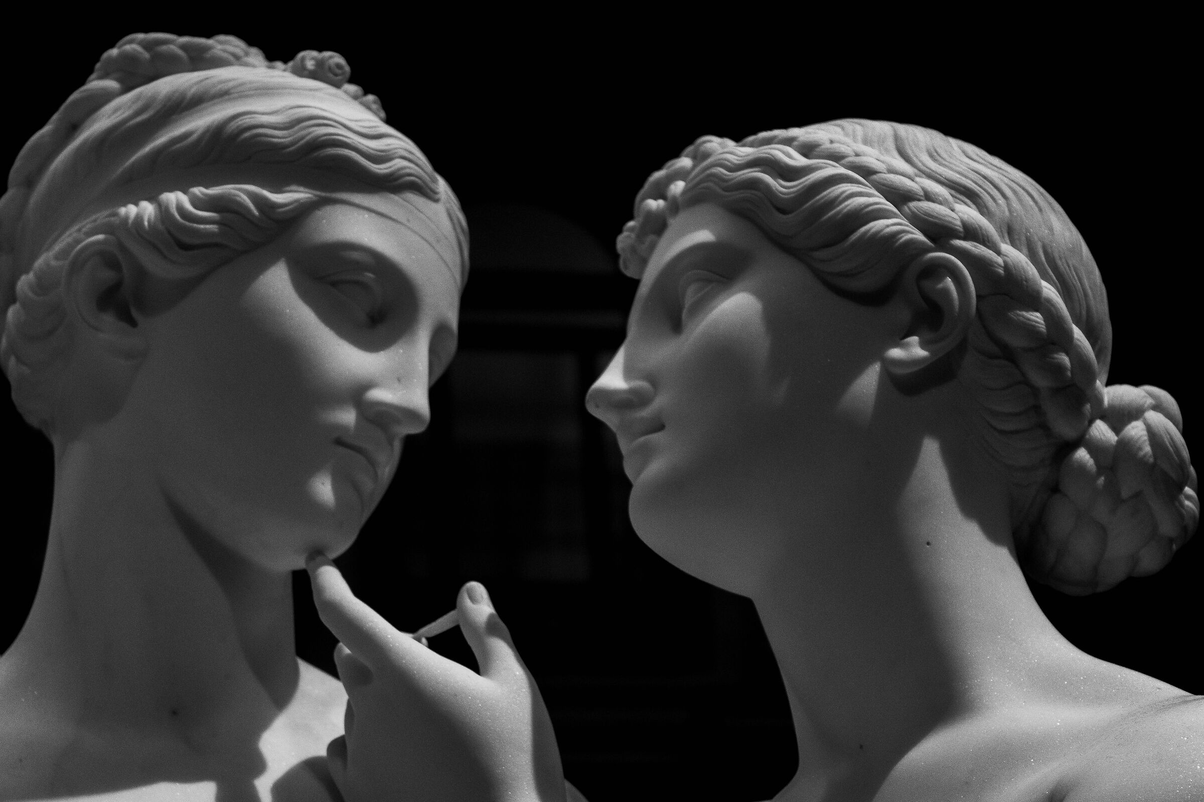 Graces with Cupid - Thorvaldsen, 1820-1823