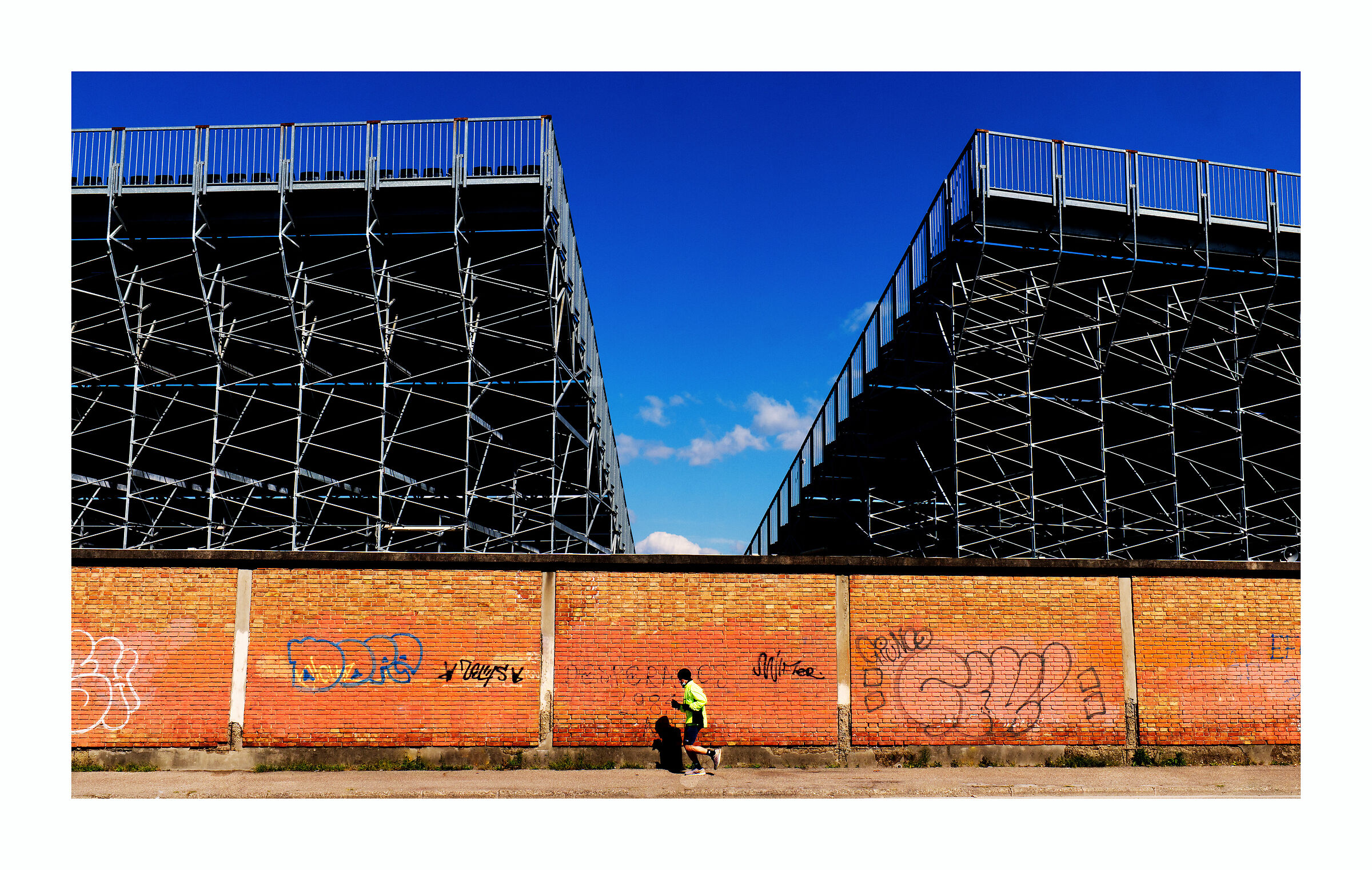 Il silenzio che avvolge lo stadio