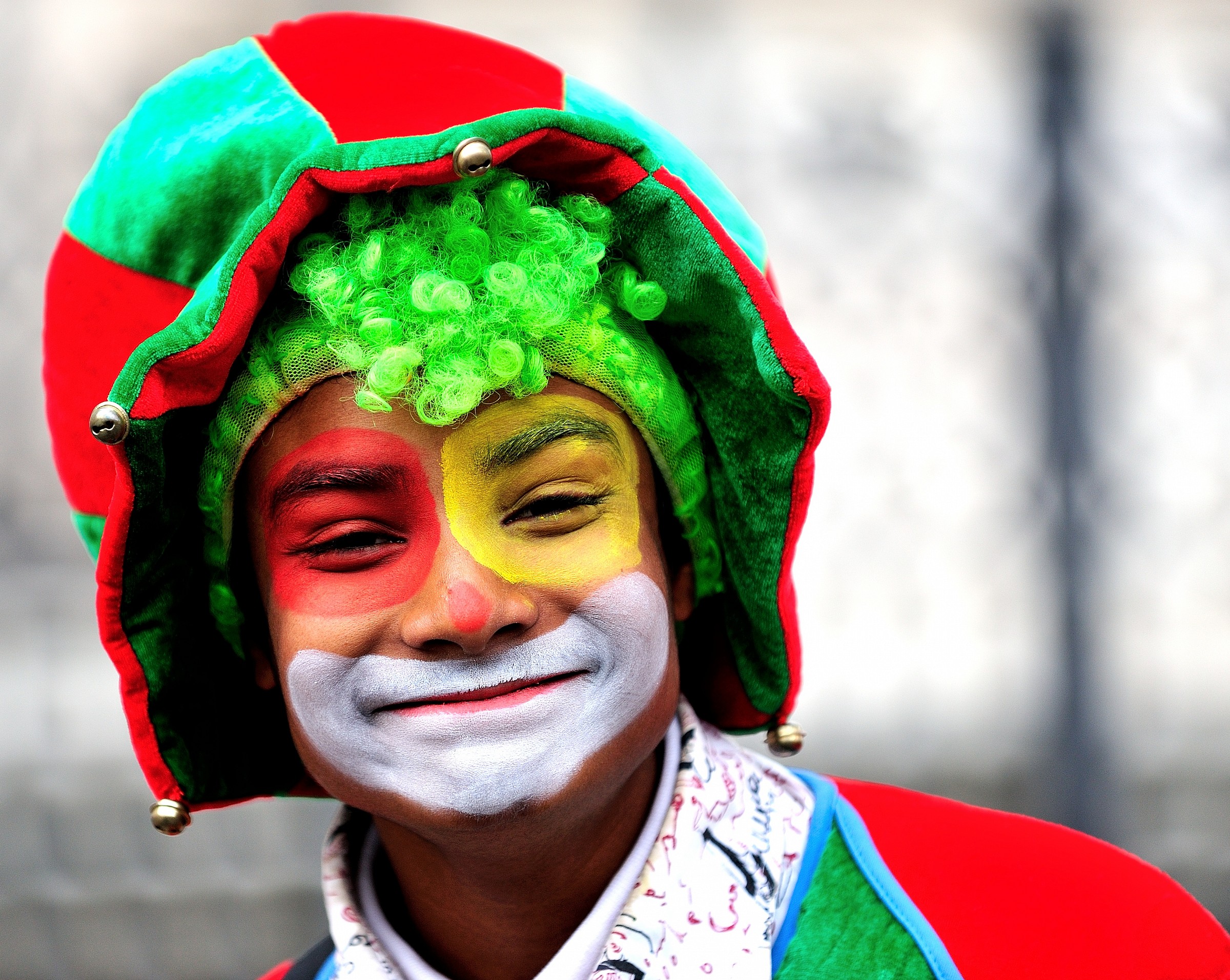Roma-Clown a Piazza Navona
