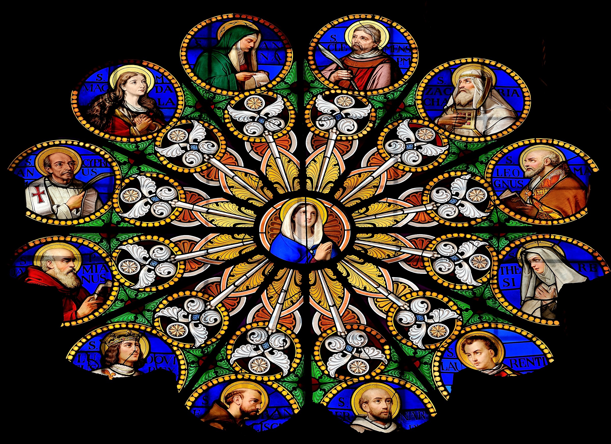 Roma-Finestra/Rosone S.Maria Sopra Minerva