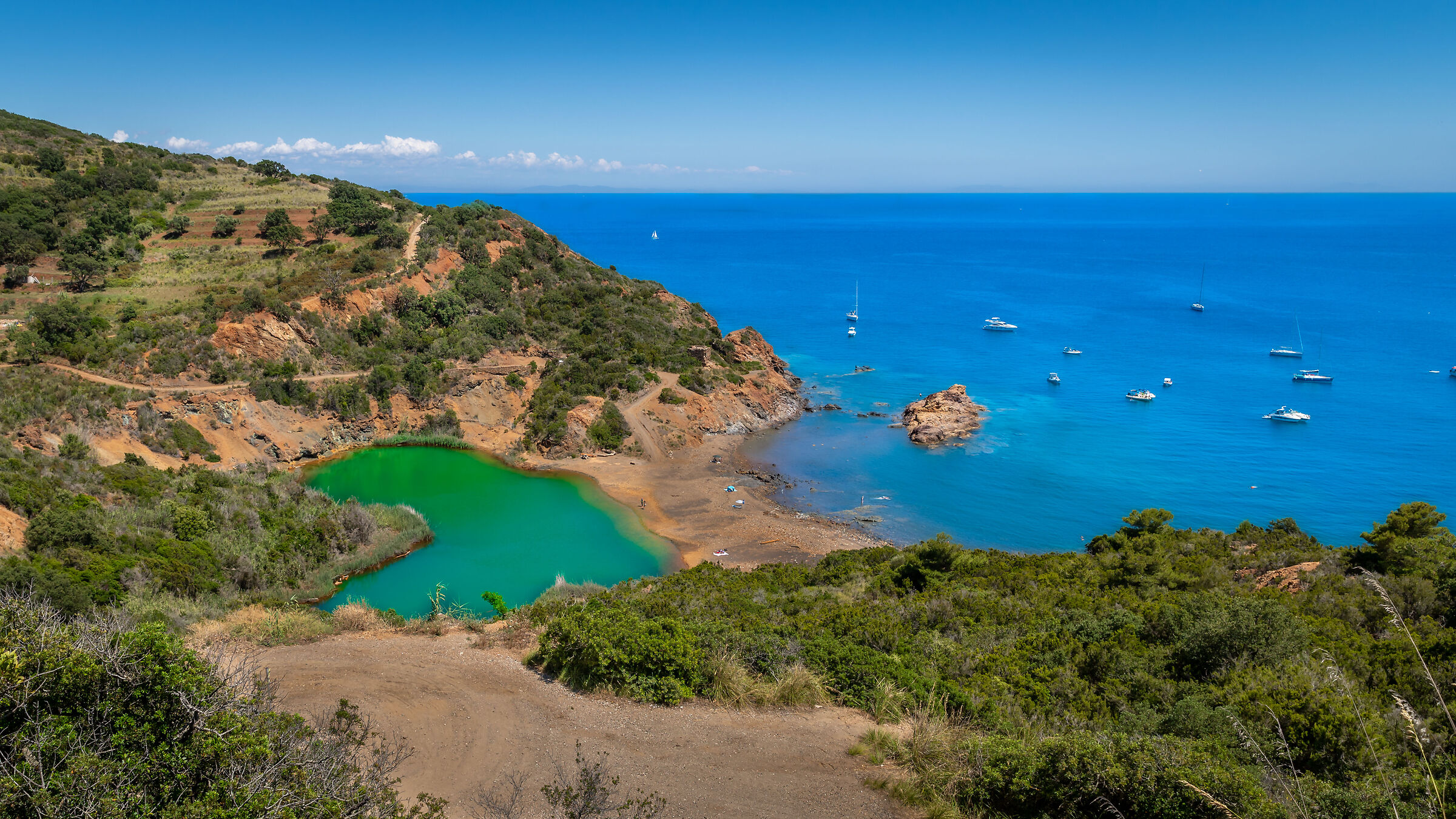 Laghetto di Terra Nera, Isola d'Elba