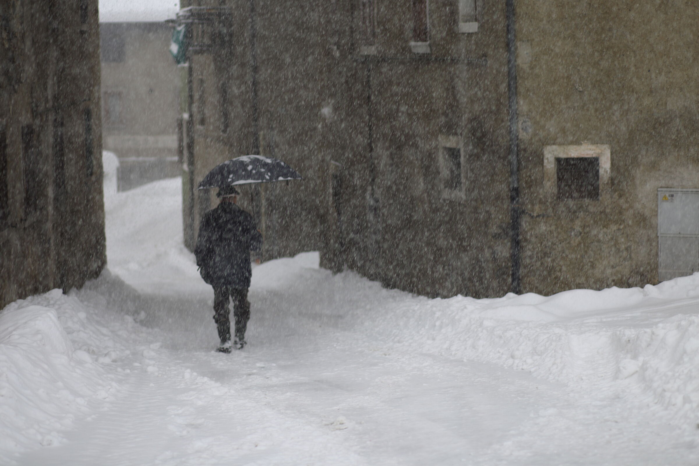 Fine dicembre 2020 a Tione