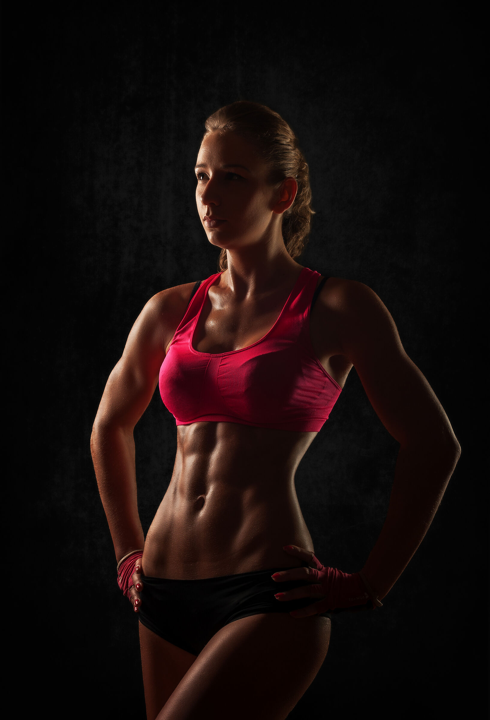 Olesia in fit session