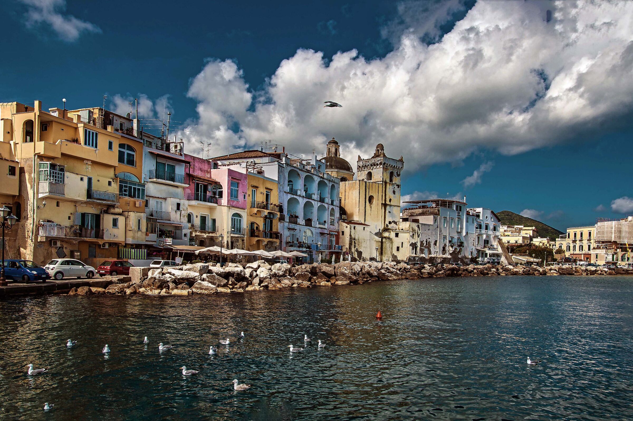 ischia port area