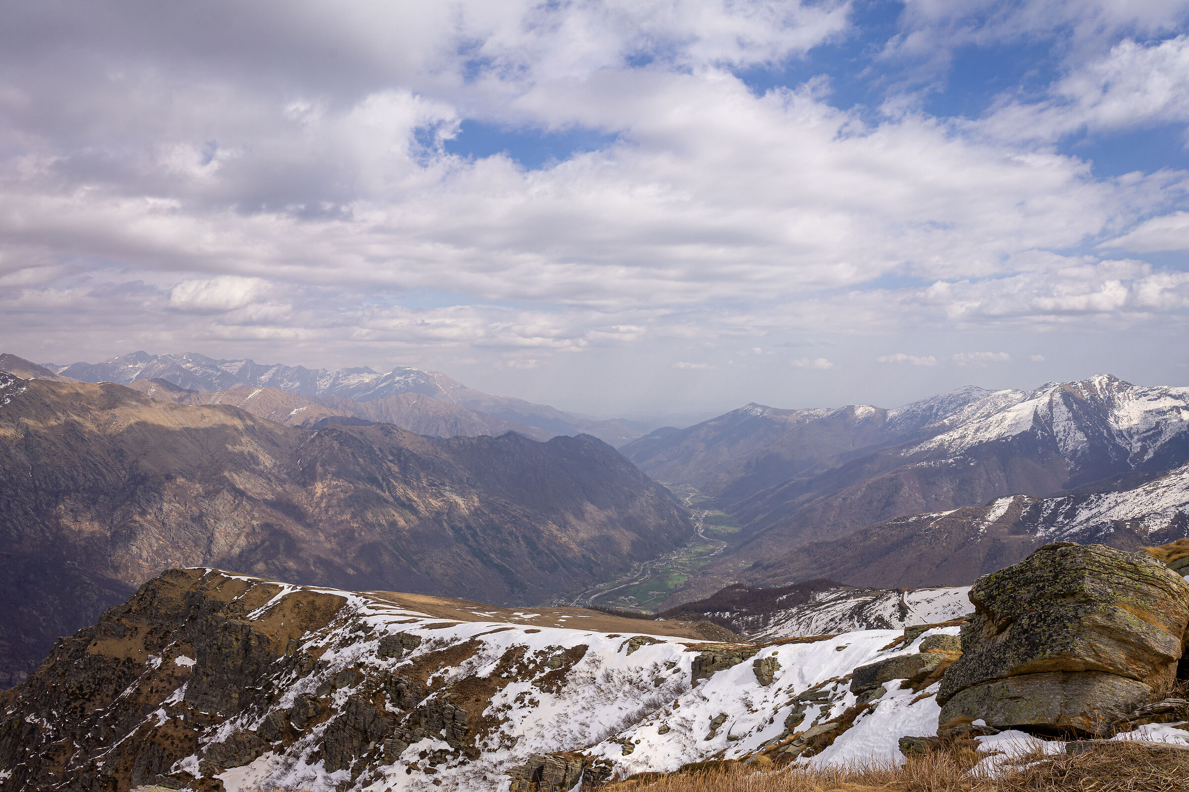 Vista sulla valle Orco