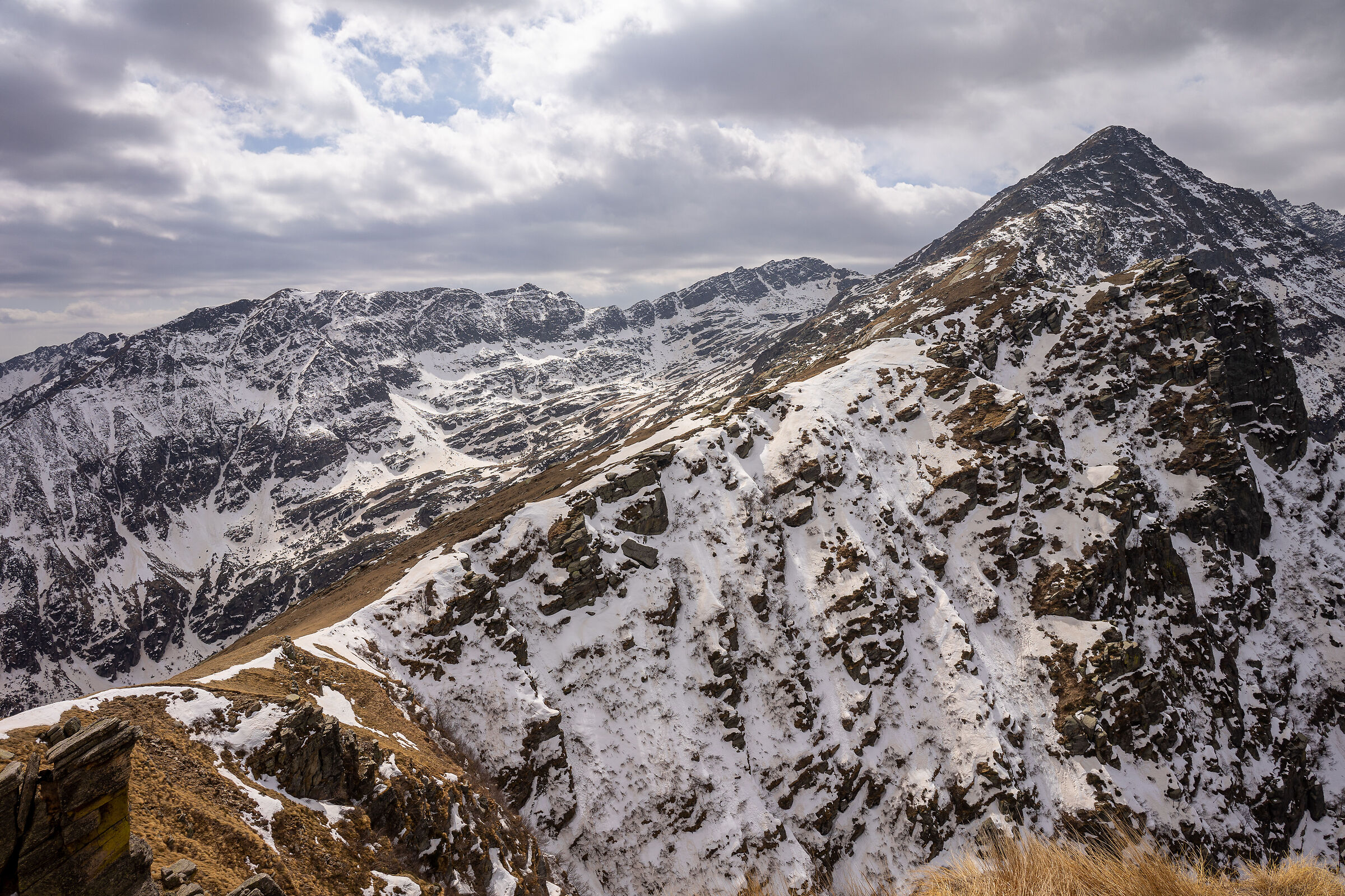 Vista del vallone di Cambrelle