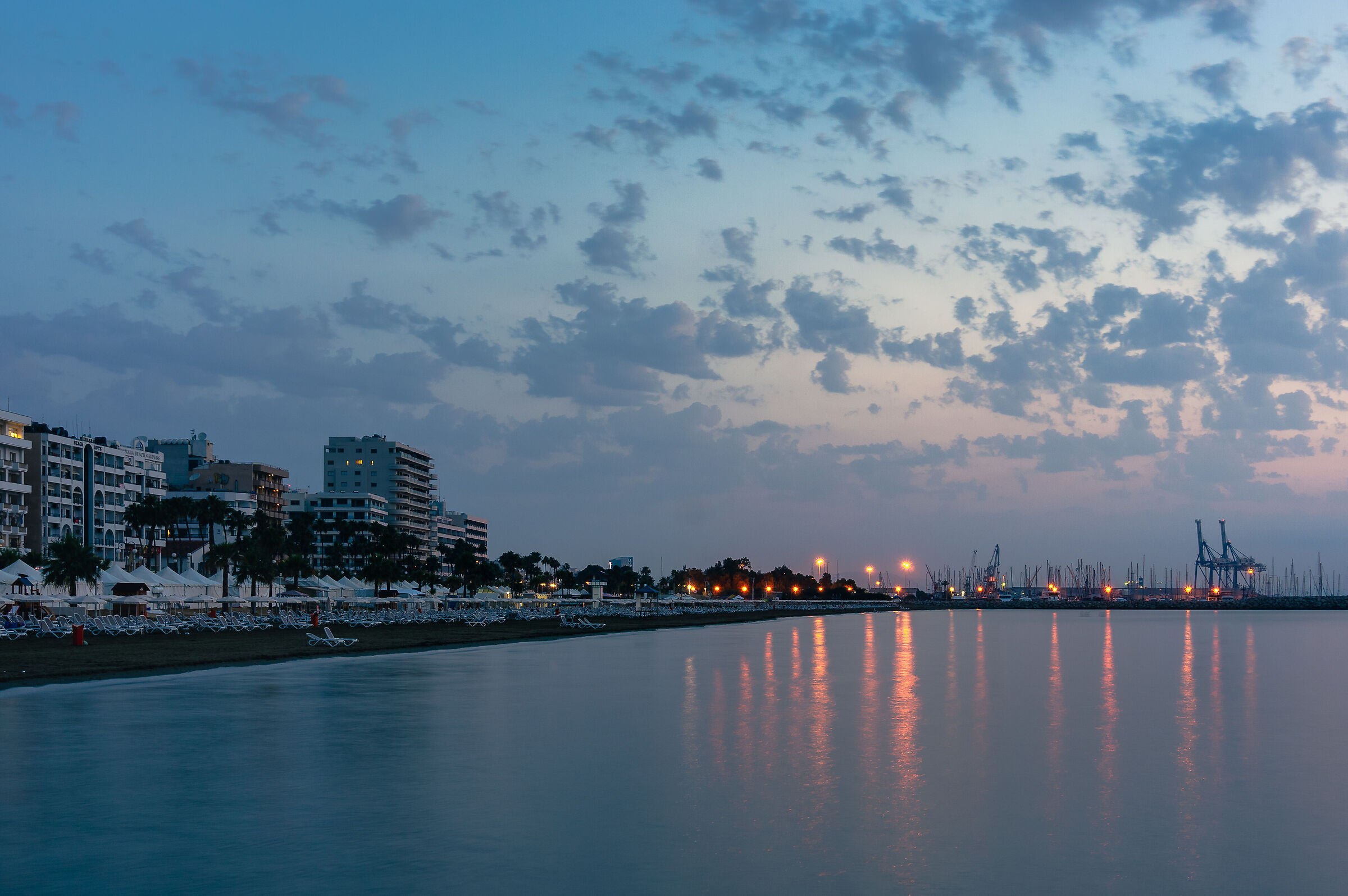 At dawn