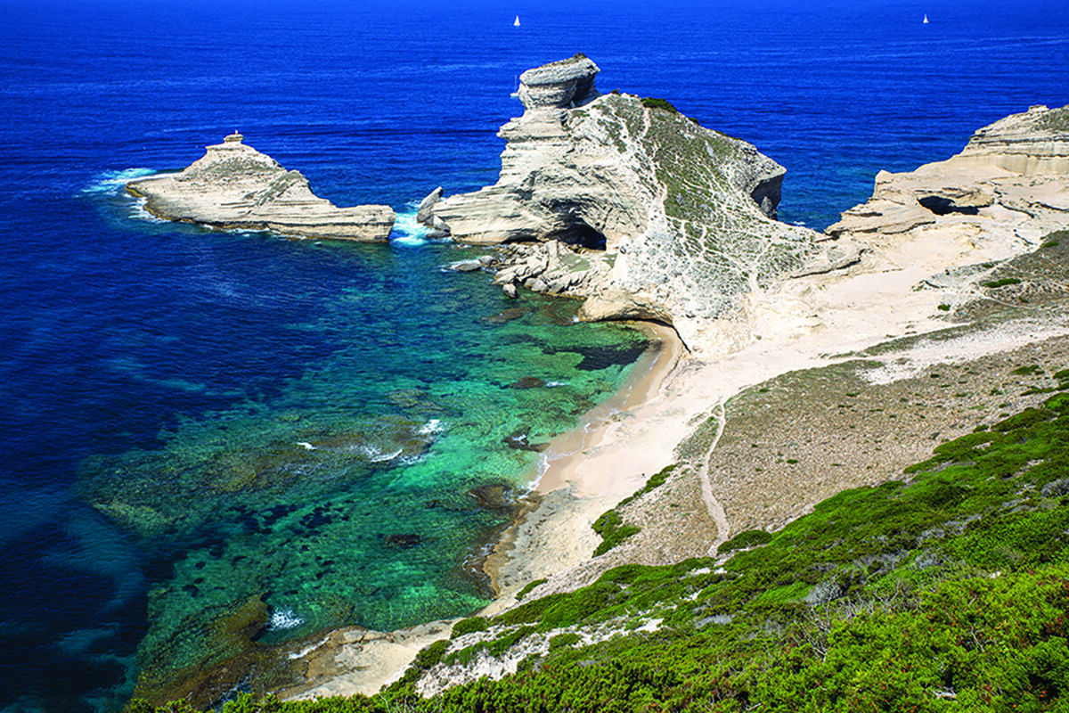 Plage St Antoine color Pertusato per Expo 100x70 Forex