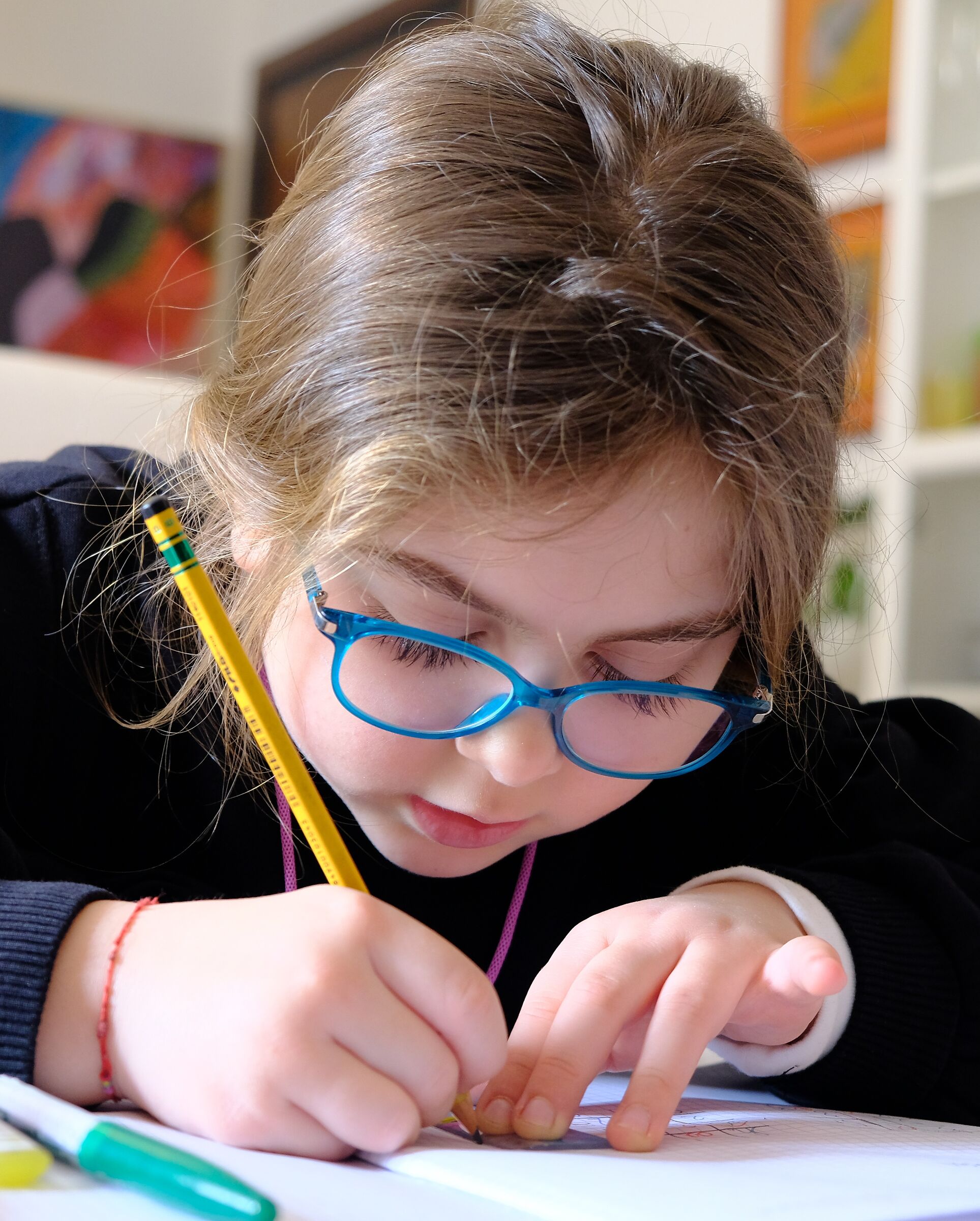 Little princess at work