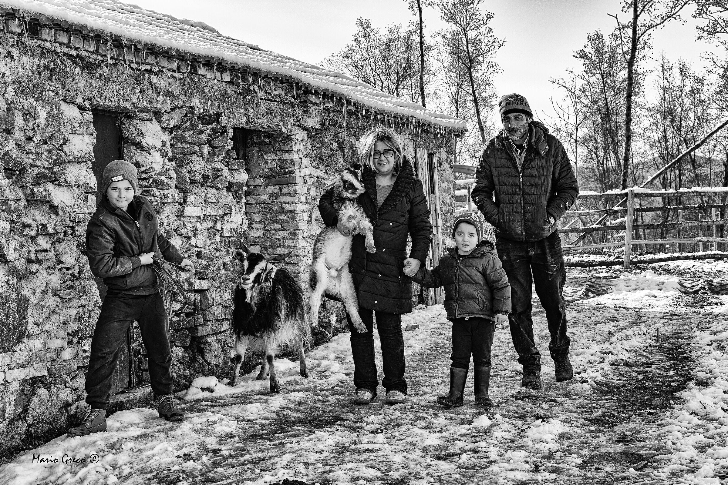 Famiglia di pastori silani