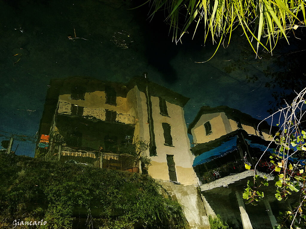 luce + acqua =riflesso magia