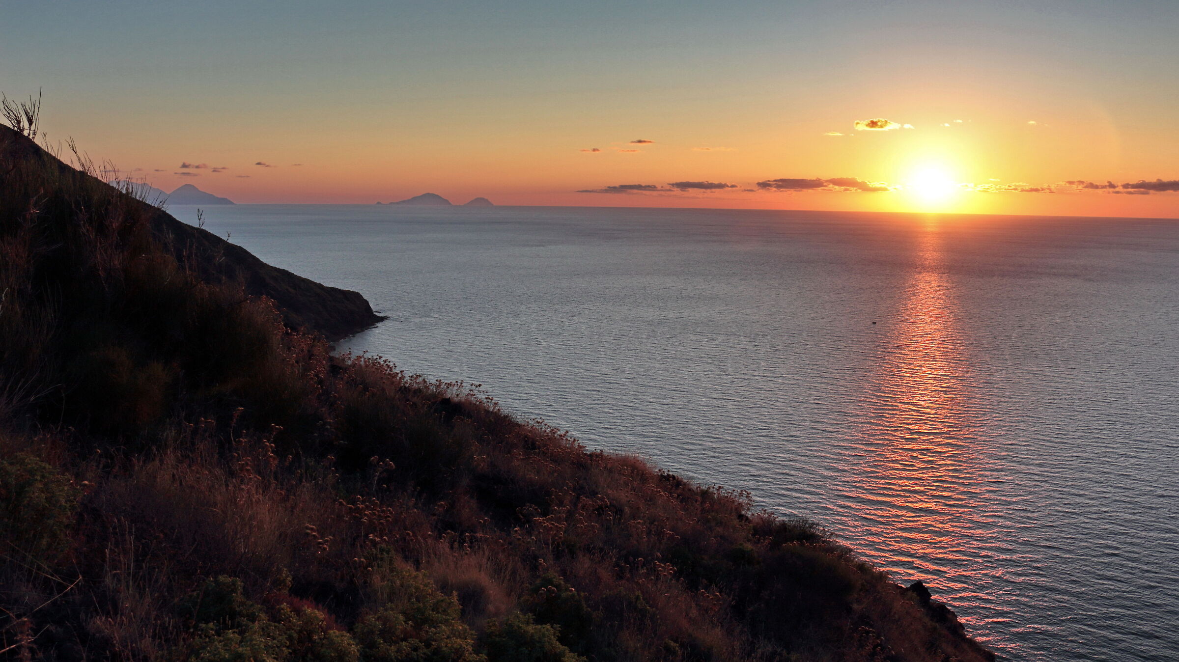 Tramonto a Stromboli