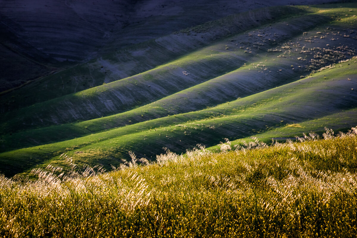 Le crete nel vento ...