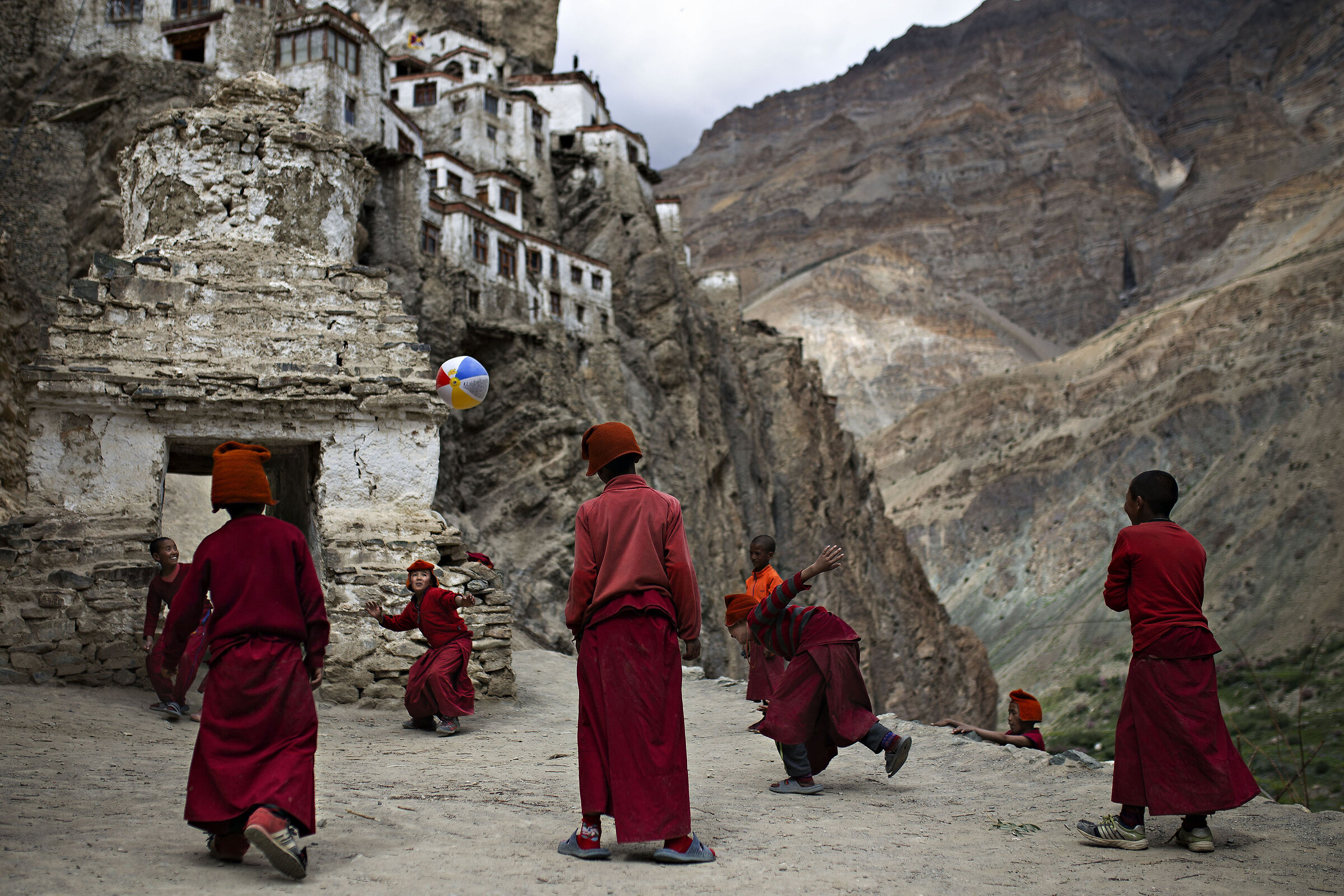 Life of Tibetan monks