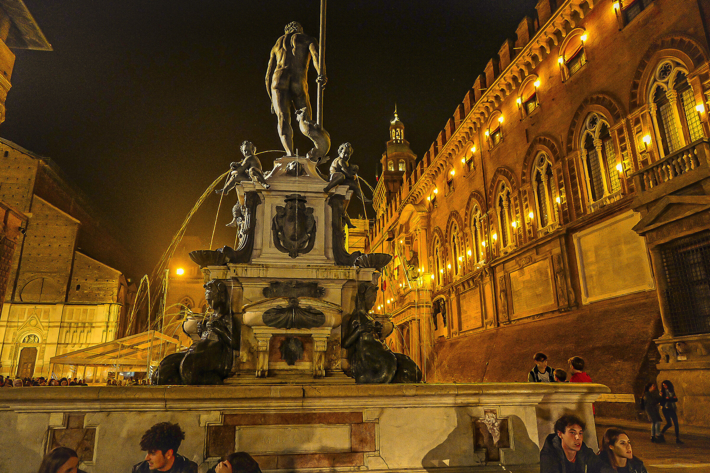 Neptune on the Night Lights