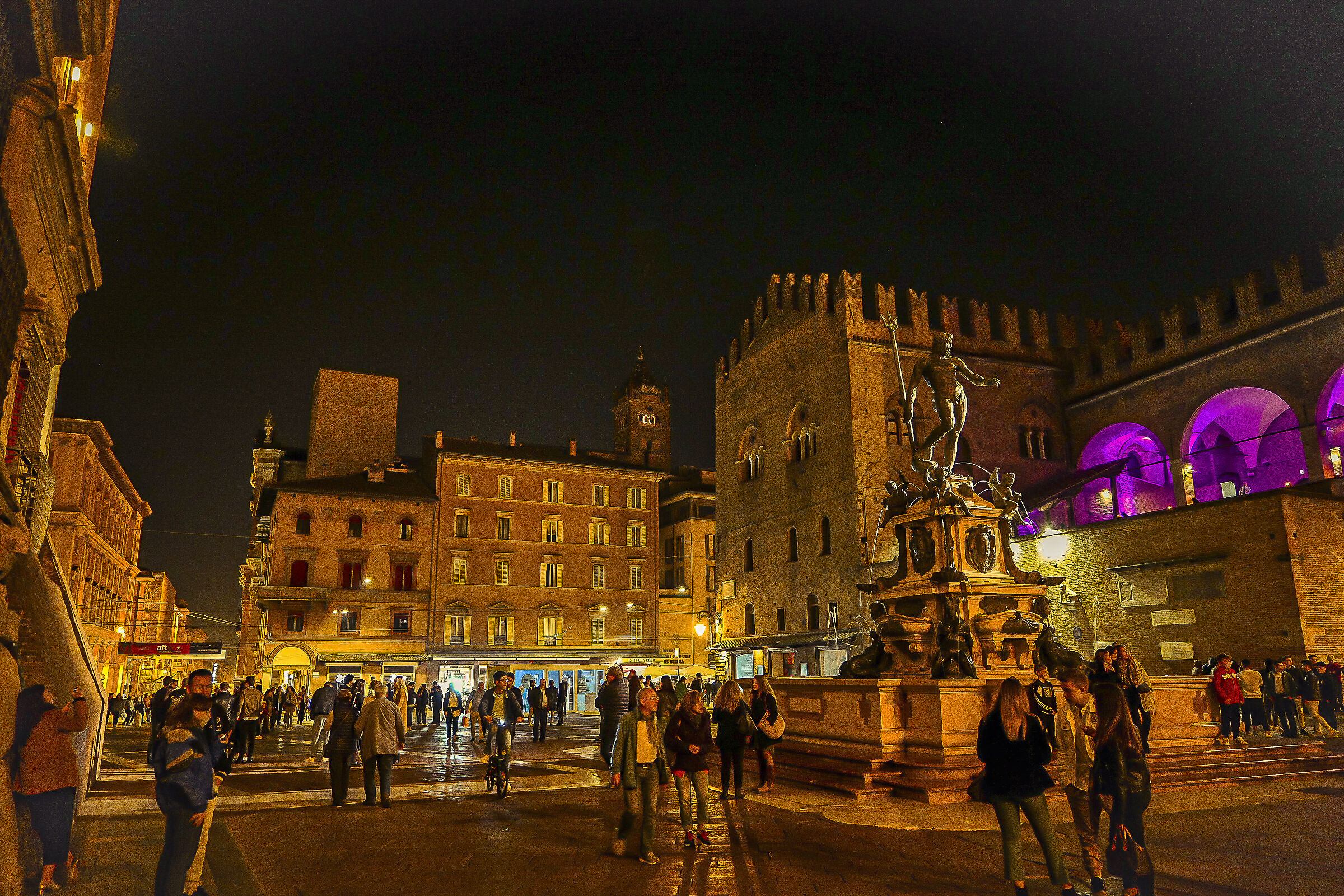 Neptune on the Night Lights