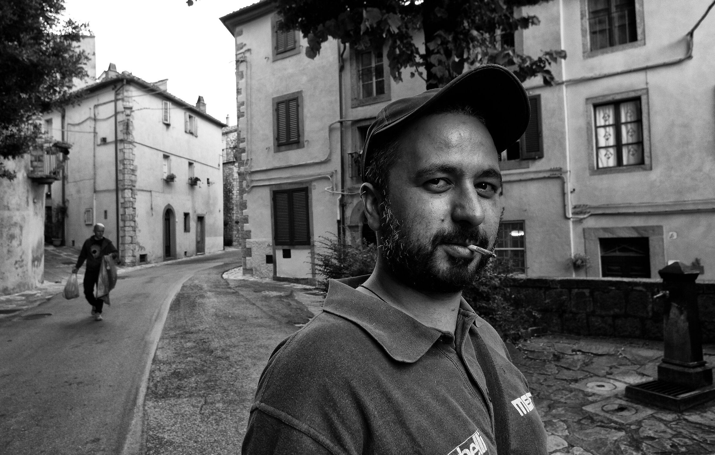 portrait with cicchino