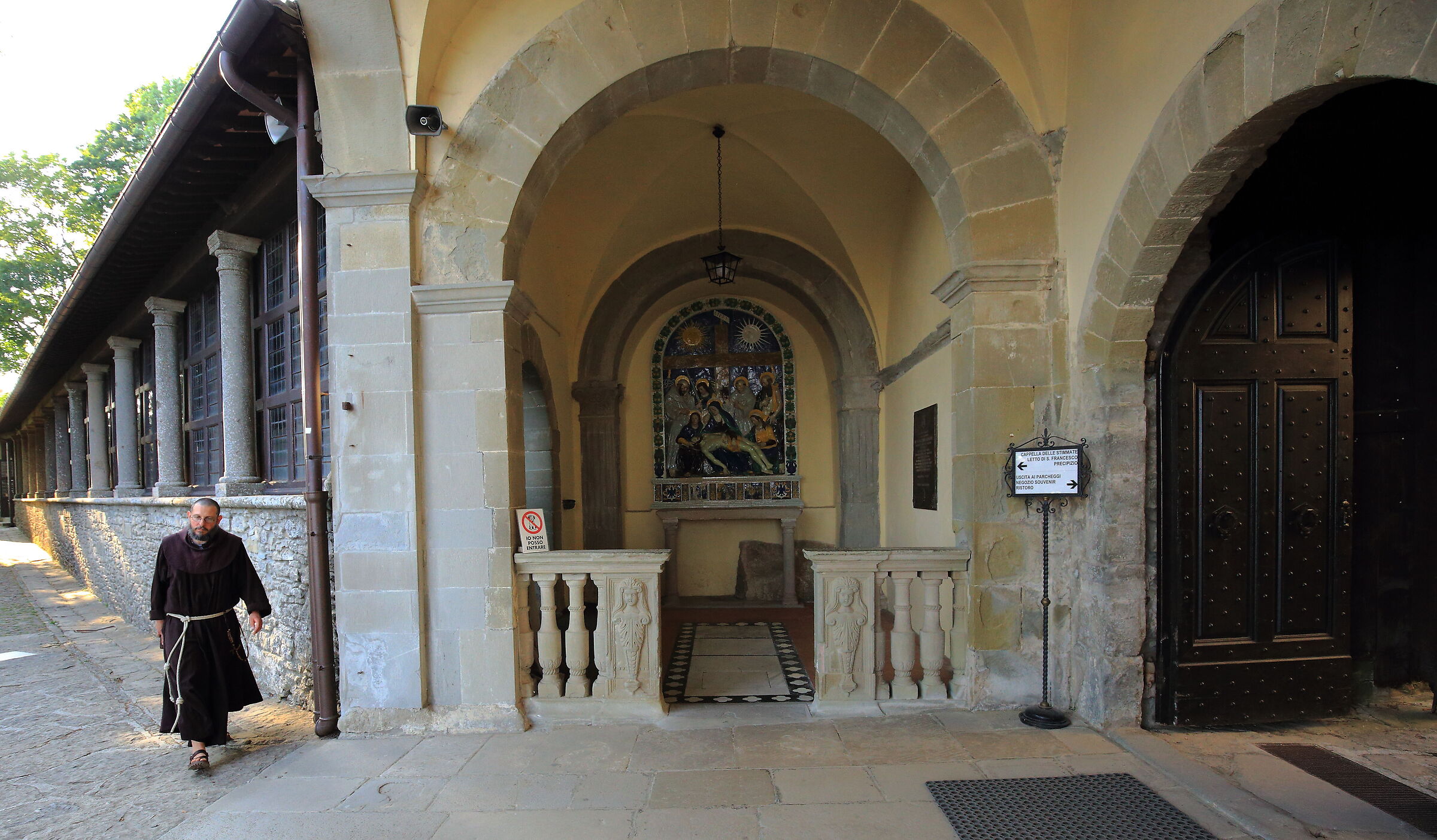 Al Santuario di Chiusi della Verna