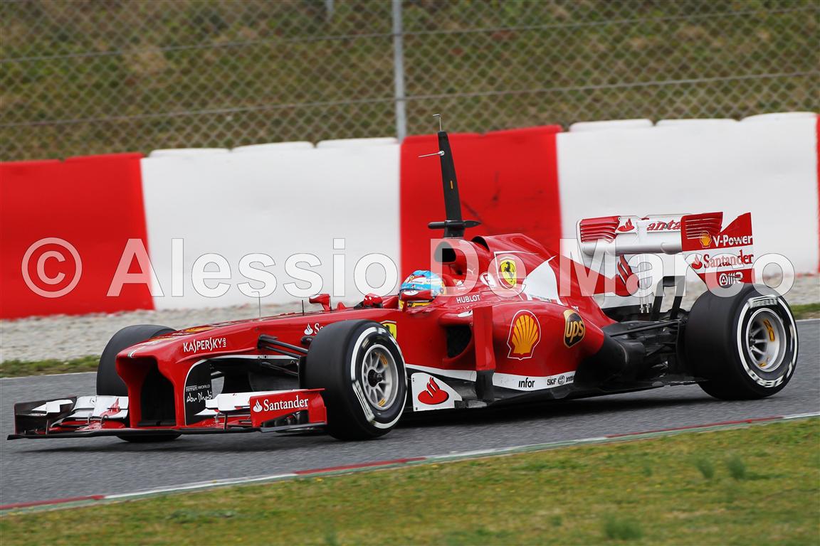 F1 2013 - Test Montmelo