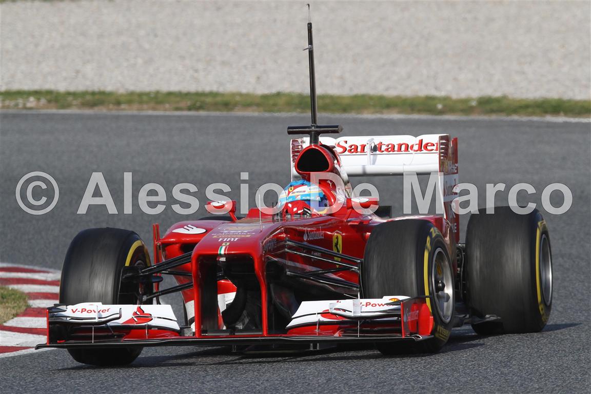 F1 2013 - Test Montmelo