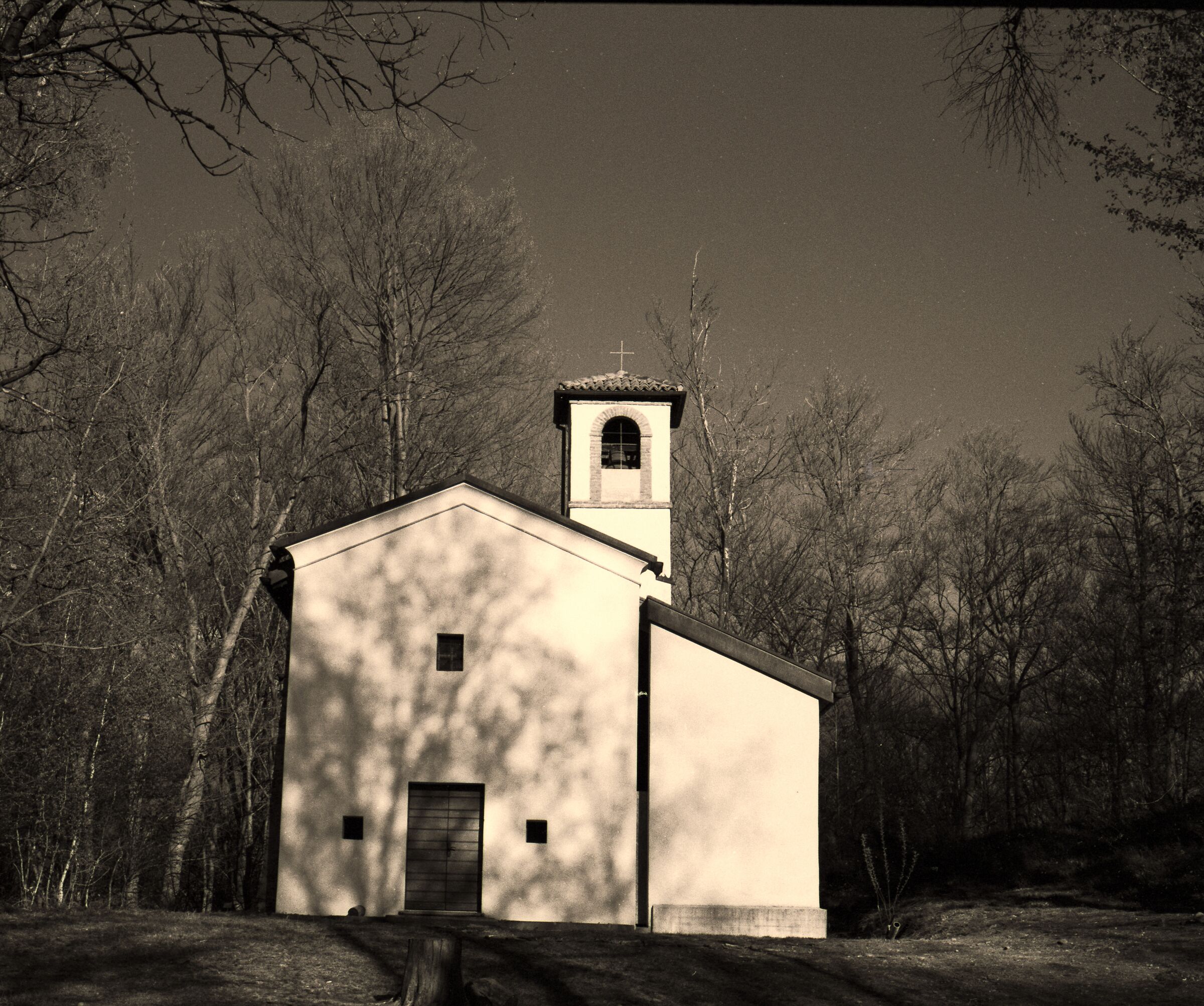 Church in the woods