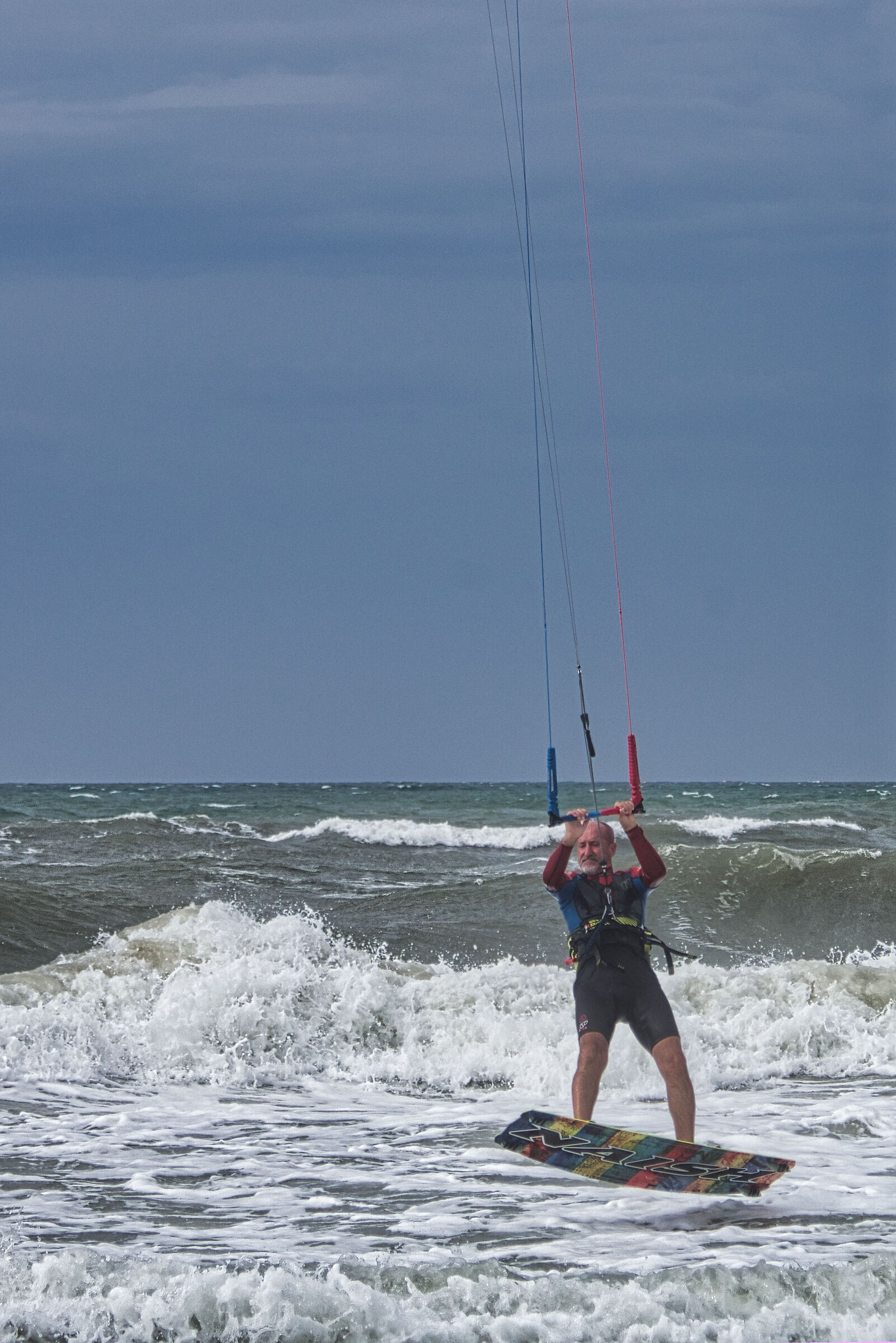 Kitesurfing