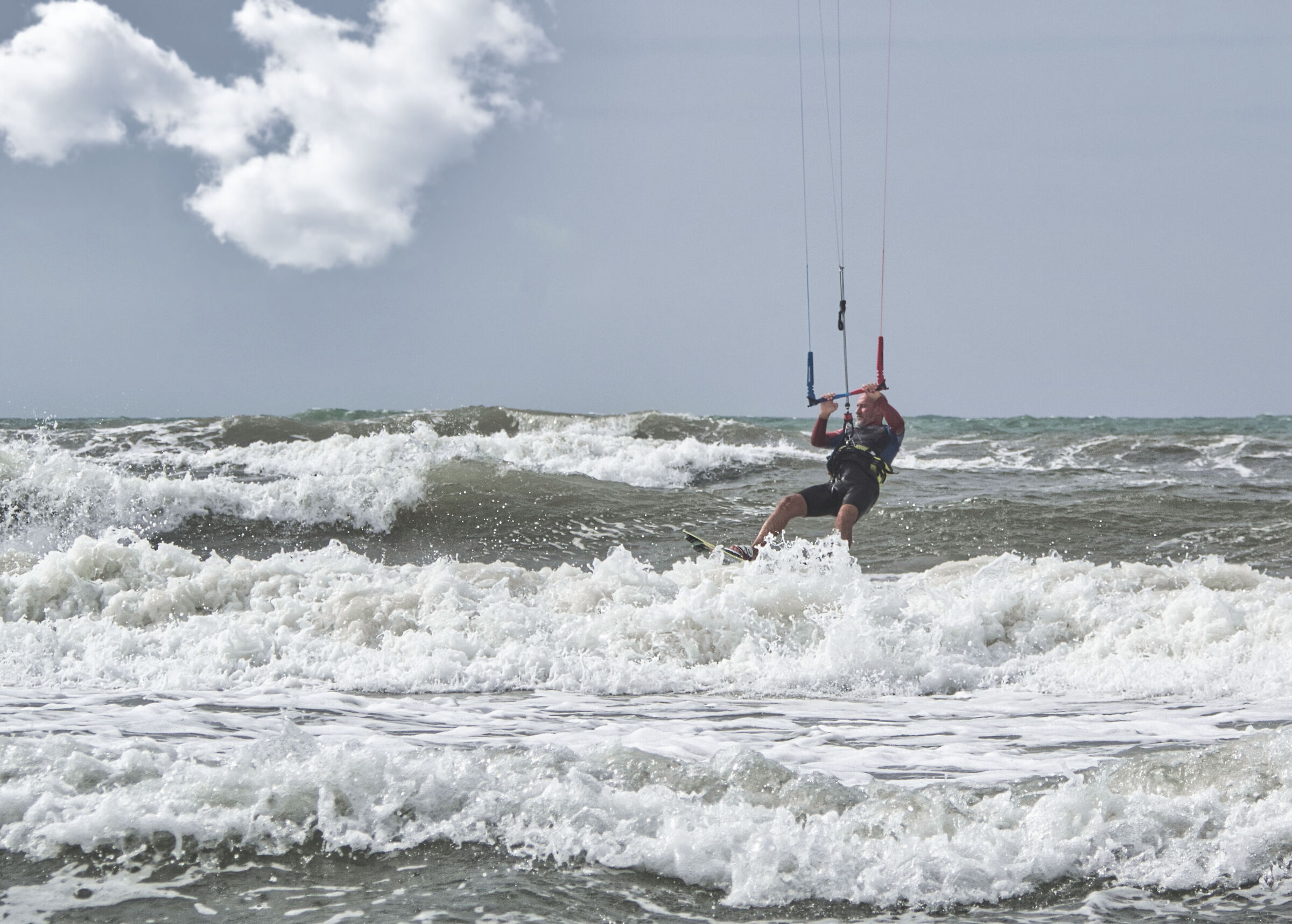 Kitesurfing