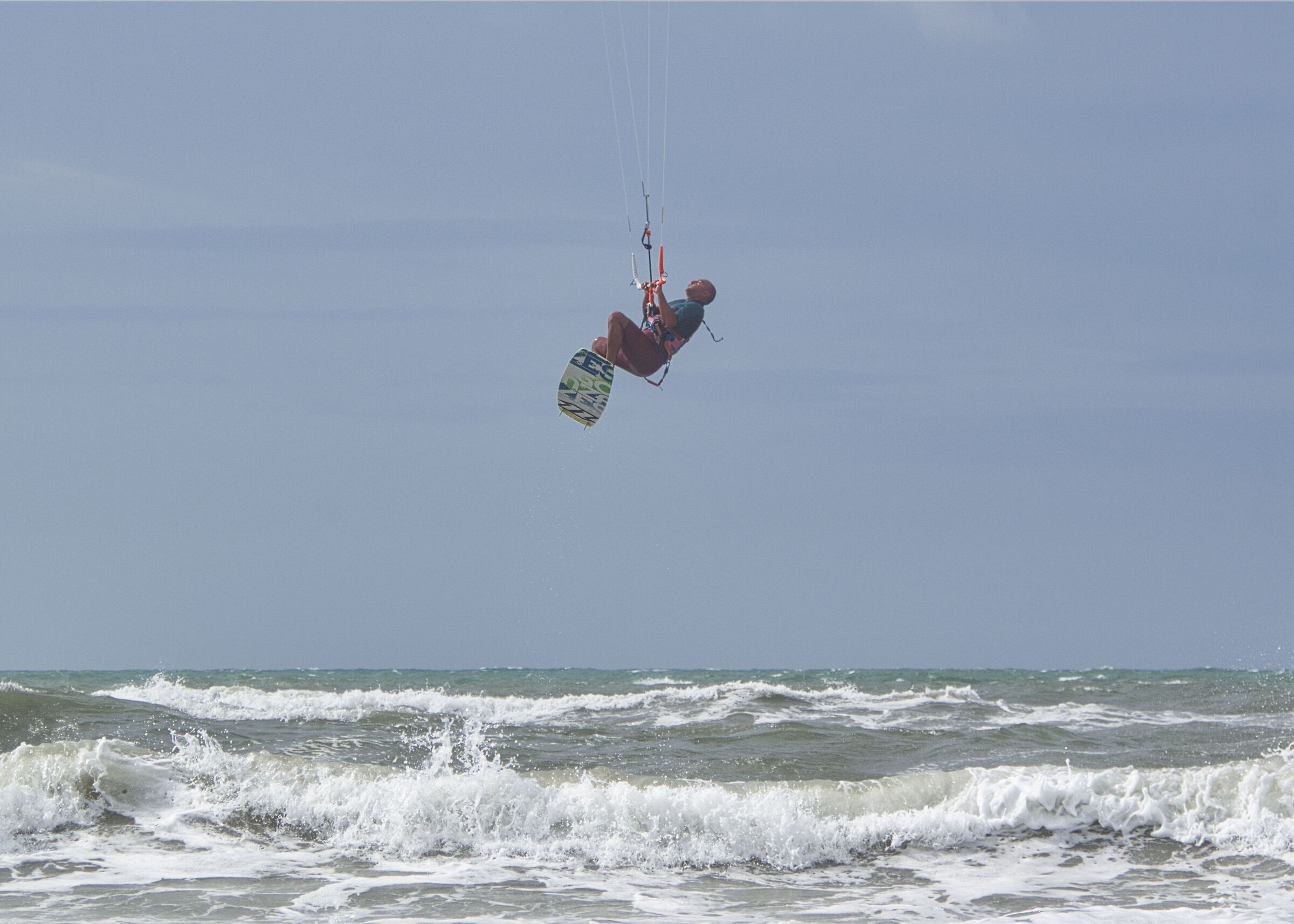 Kitesurfing