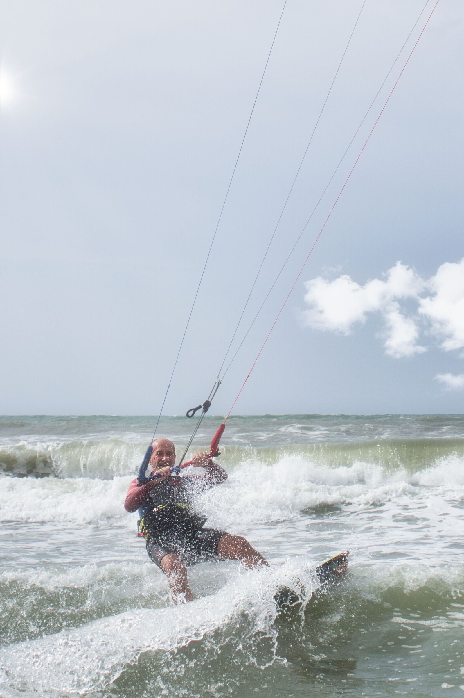 Kitesurfing