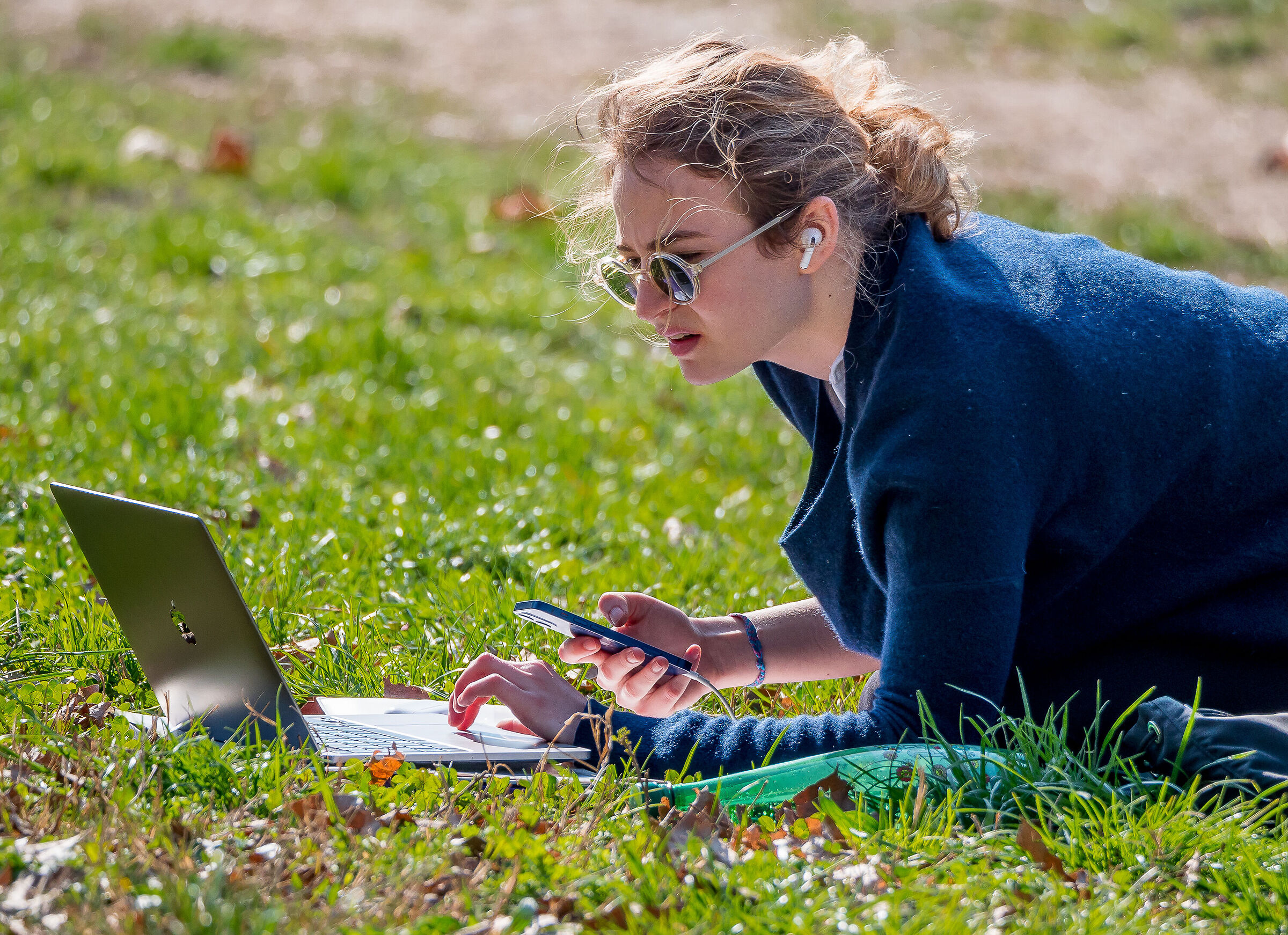 work from home in the open air......